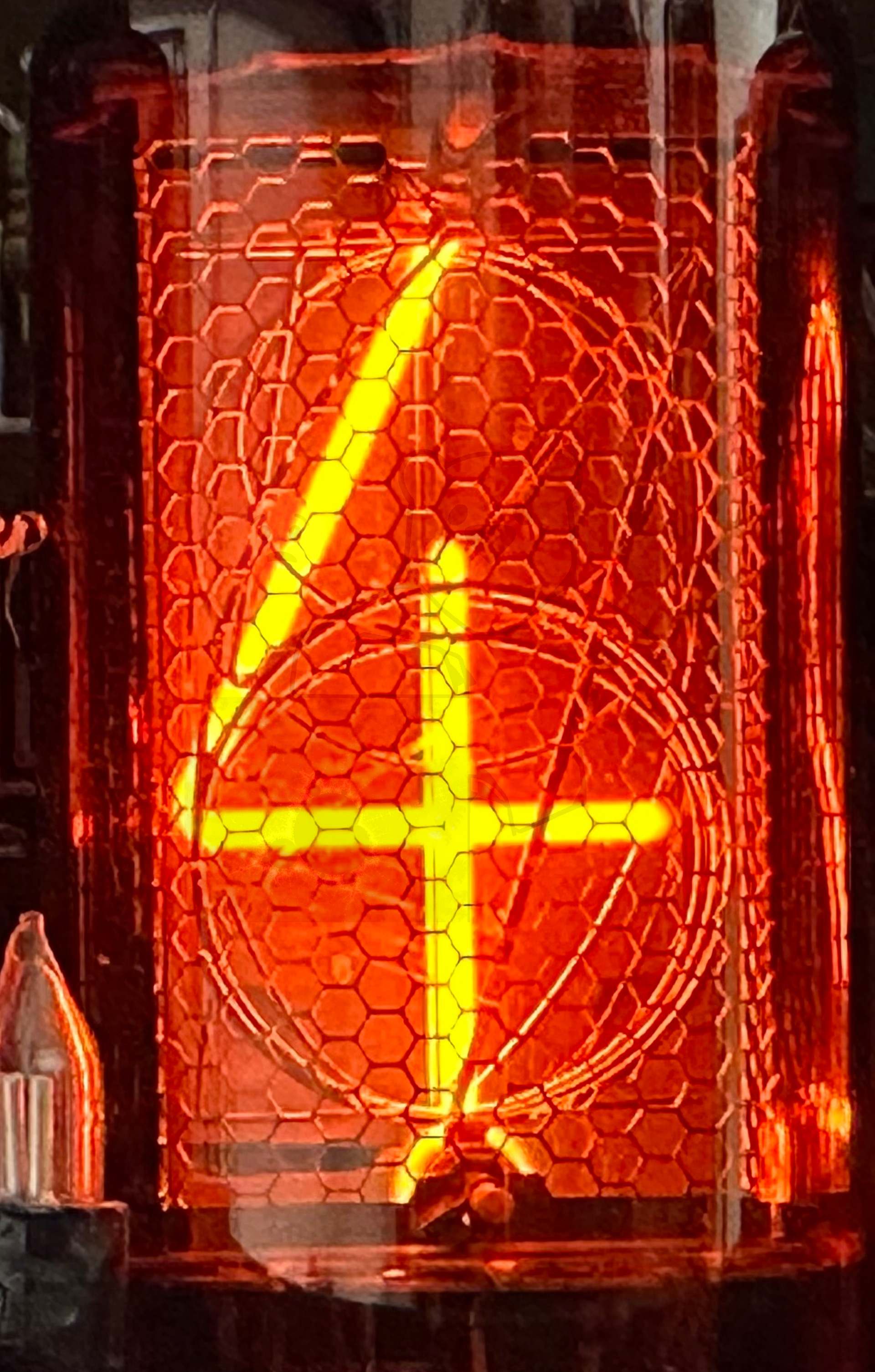 Röhre Z566M Ziffer 4