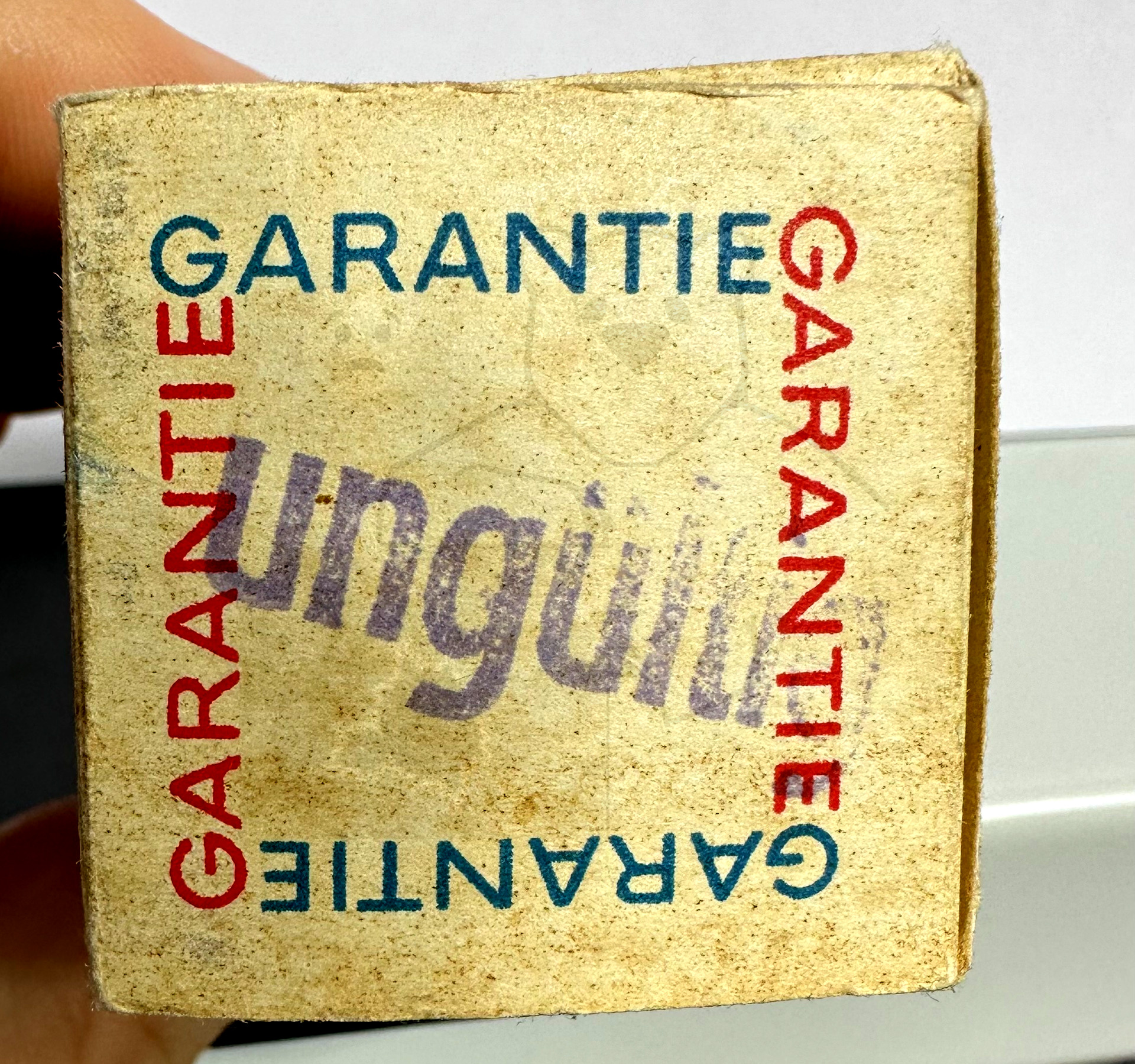 Röhre Z572S #4528 Verpackung Bild 3