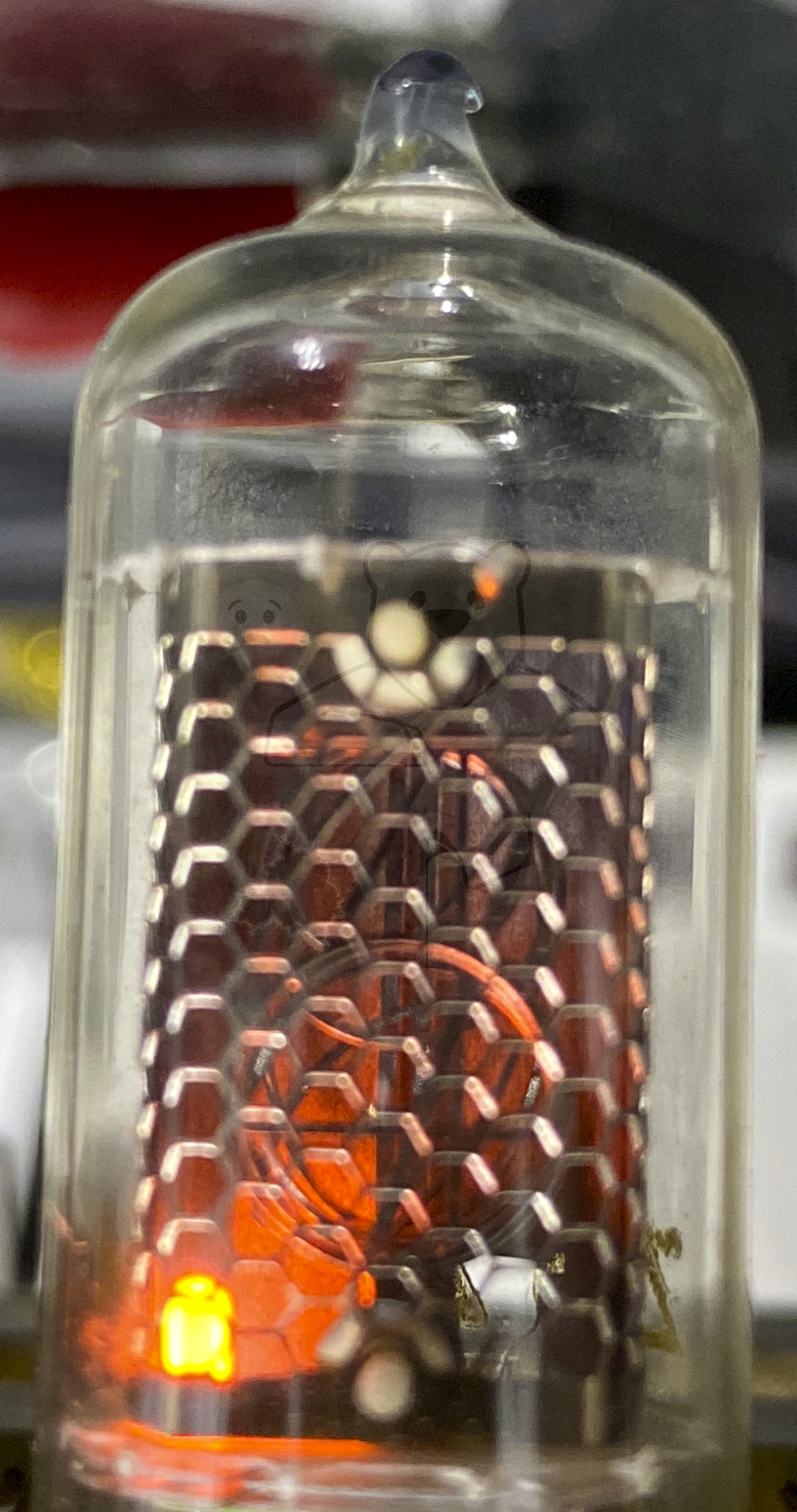 Röhre Z5740M Symbol Dezimalpunkt