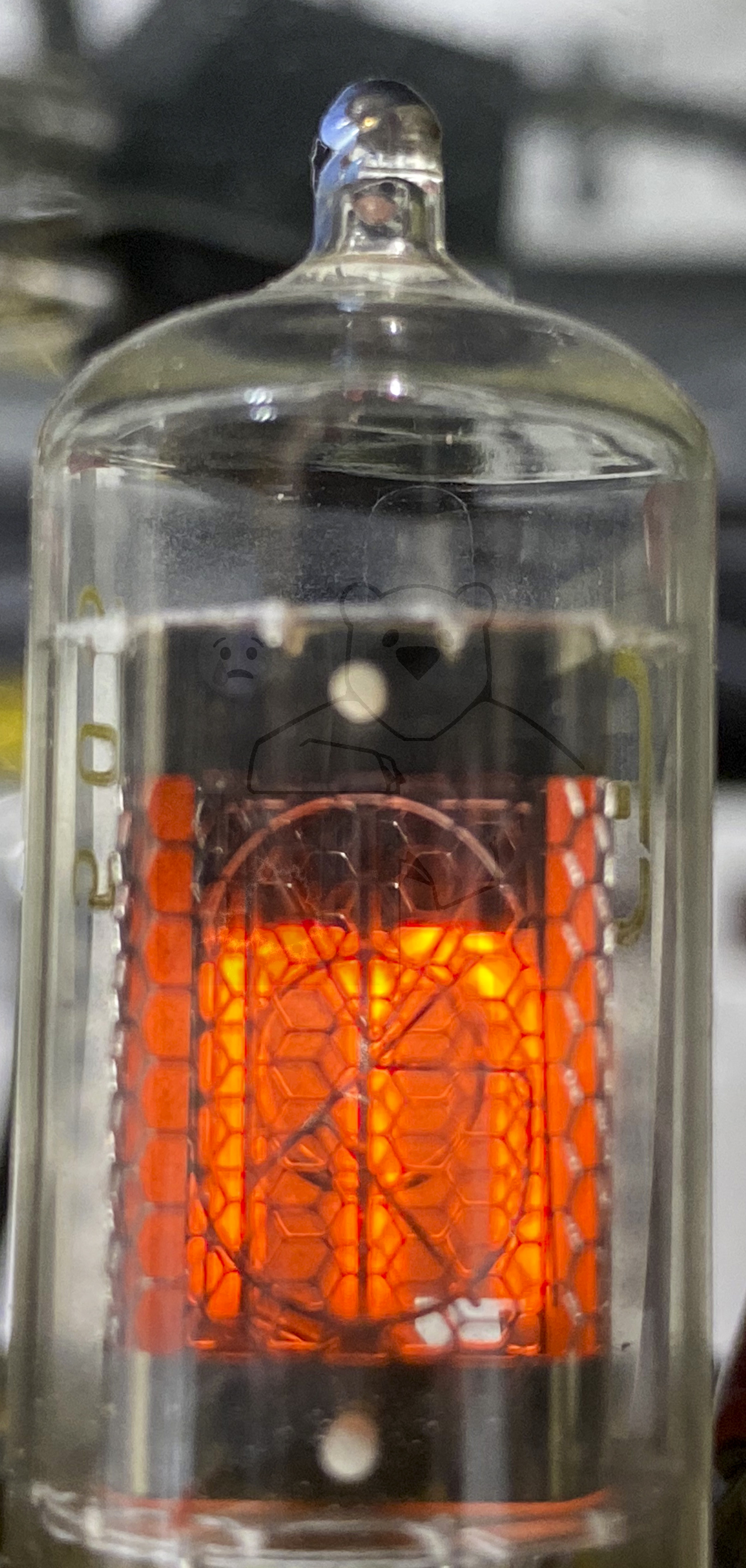 Röhre Z5800M Symbol M (Kleinbuchstabe)