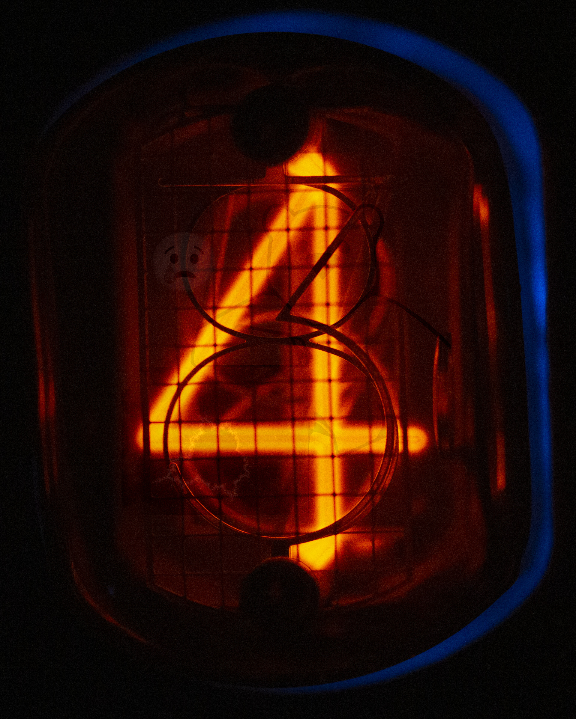 Röhre ZM1100 Ziffer 4