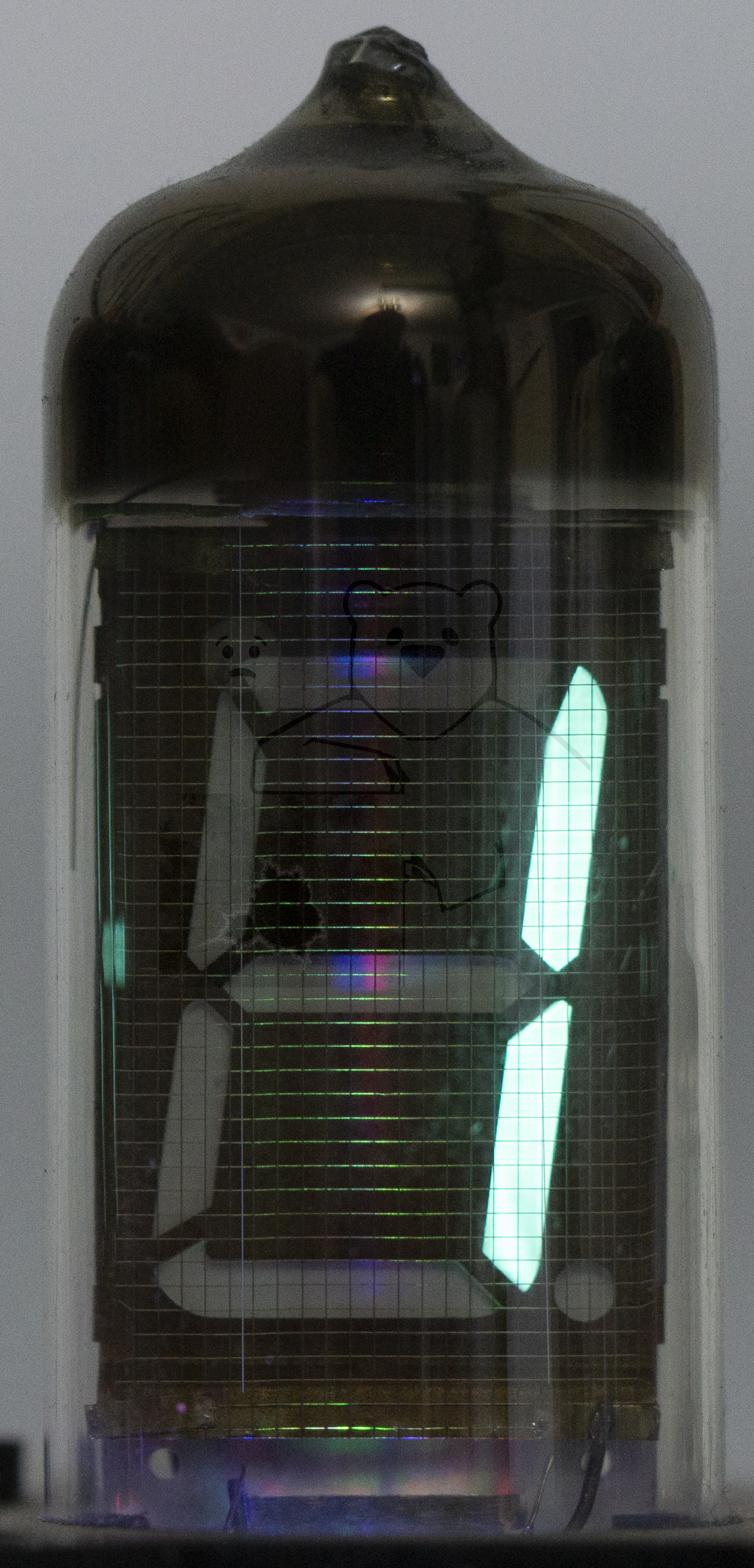 Röhre ИВ-11 IV-11 Ziffer 1