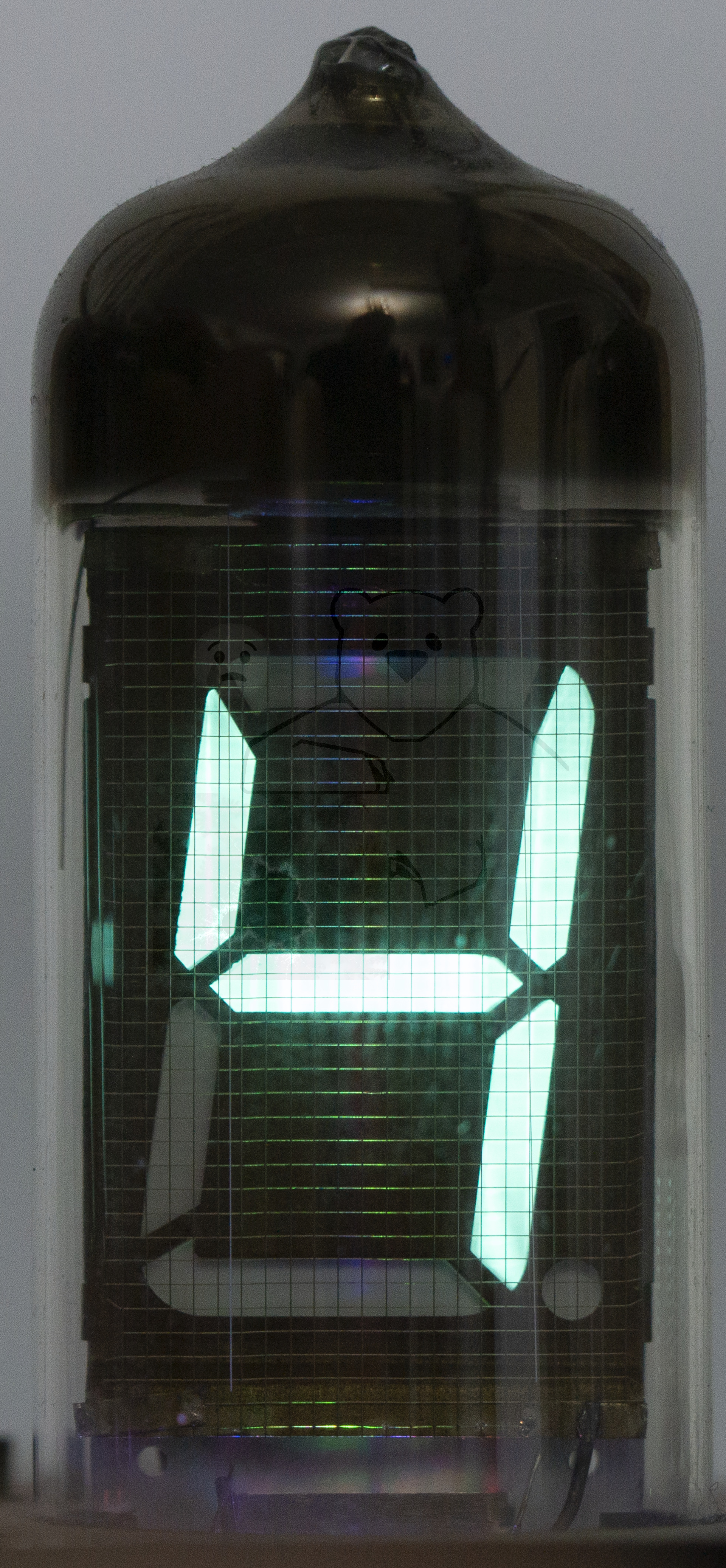 Röhre ИВ-11 IV-11 Ziffer 4