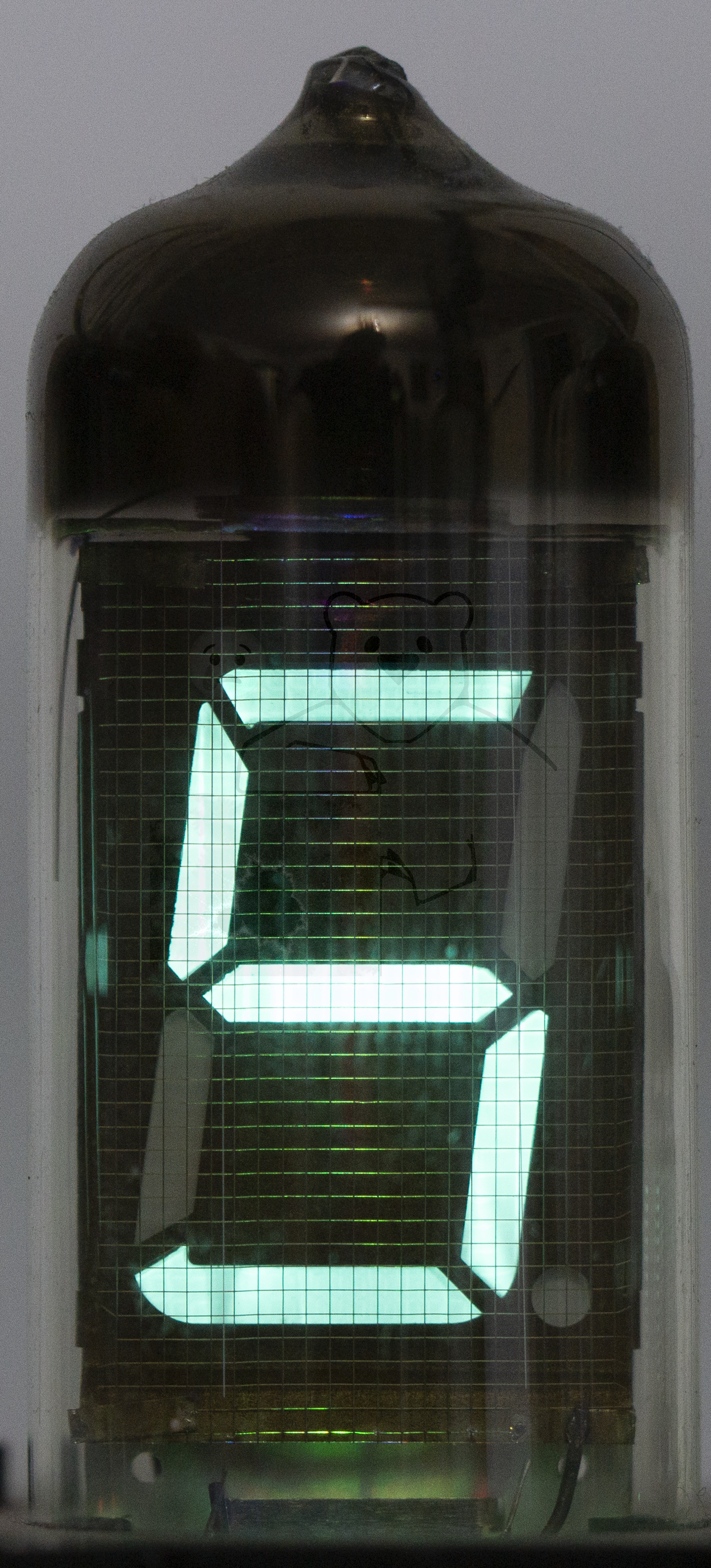 Röhre ИВ-11 IV-11 Ziffer 5