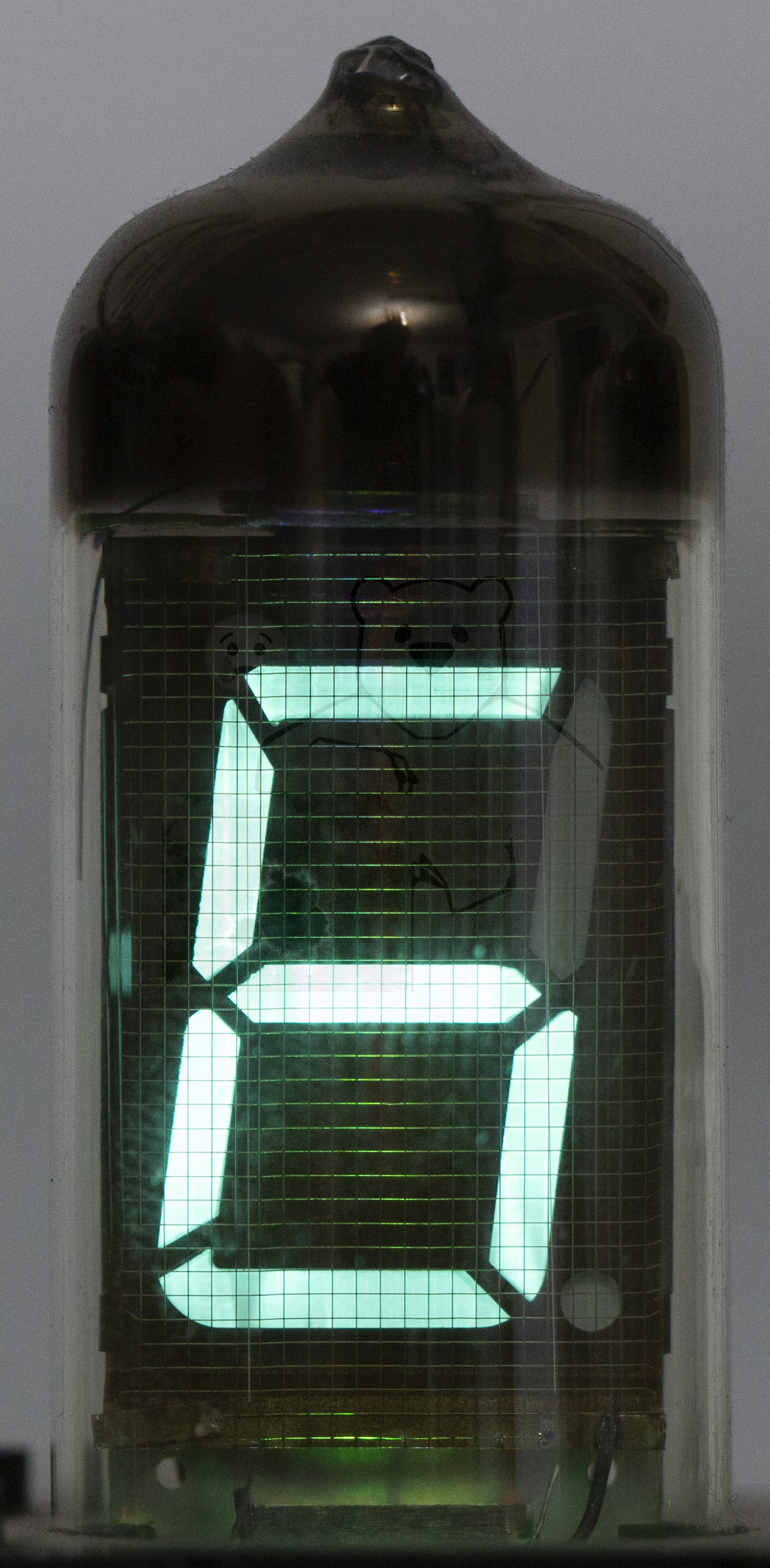 Röhre ИВ-11 IV-11 Ziffer 6