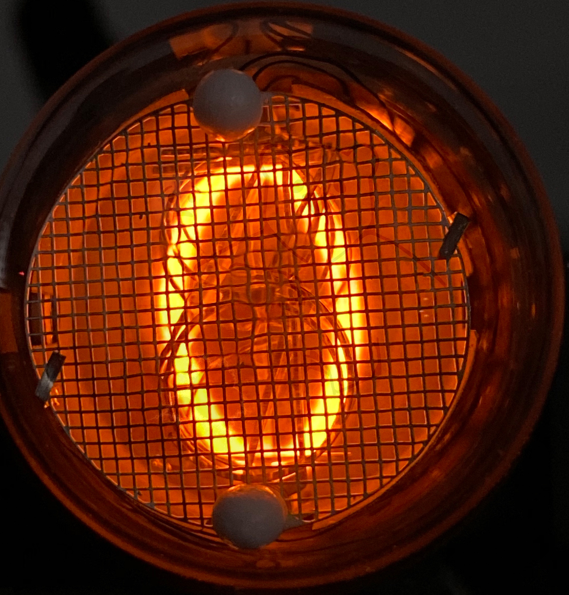 Röhre ИН-1 Ziffer 0