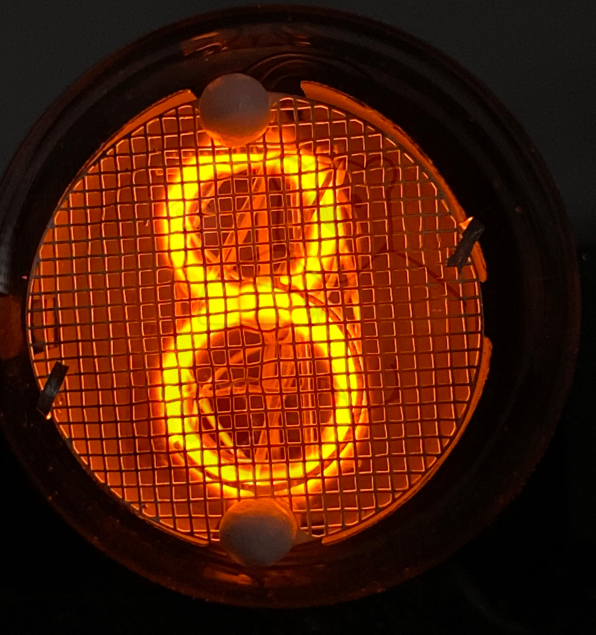 Röhre ИН-1 Ziffer 8