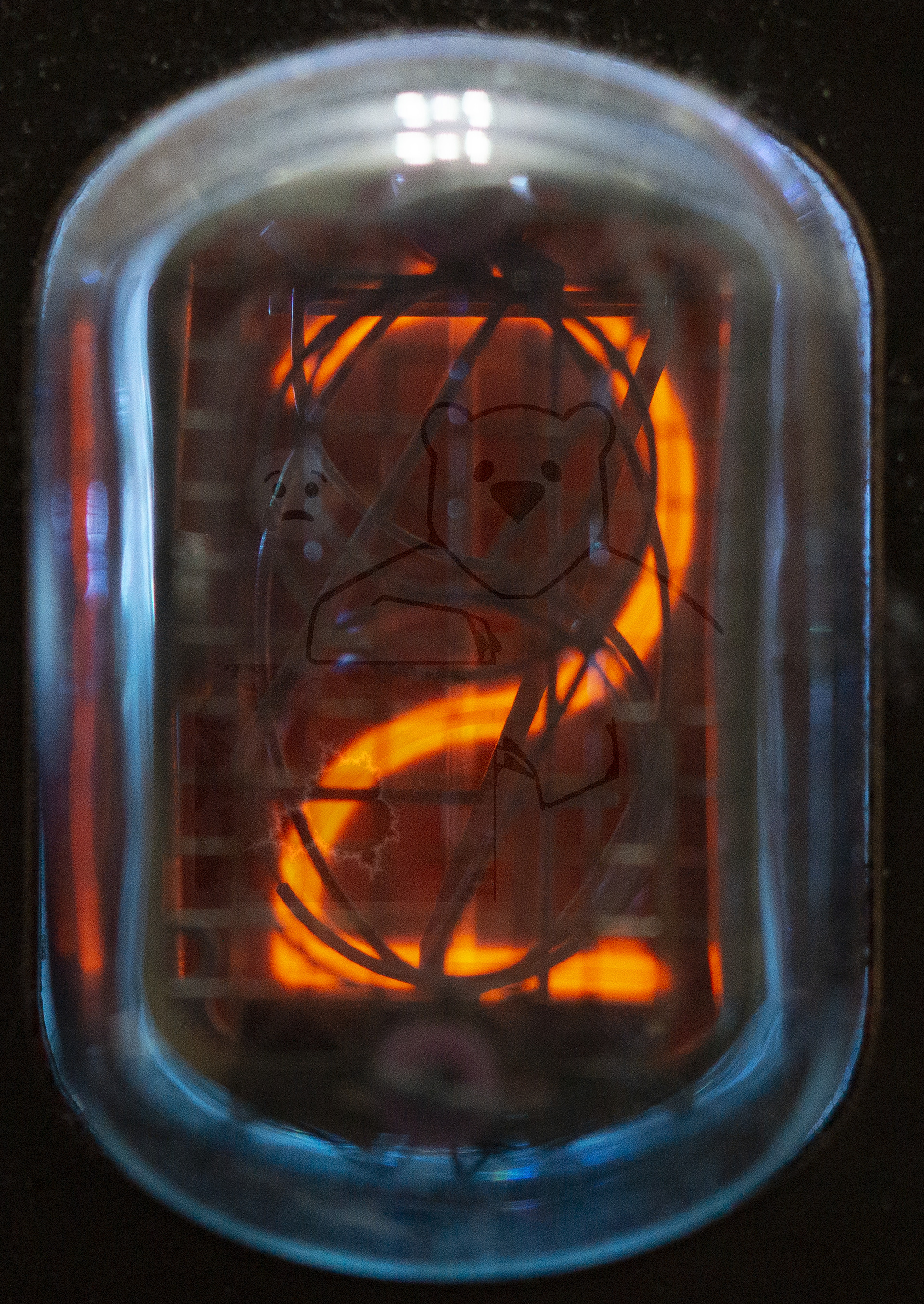 Röhre ИН-12А Ziffer 2