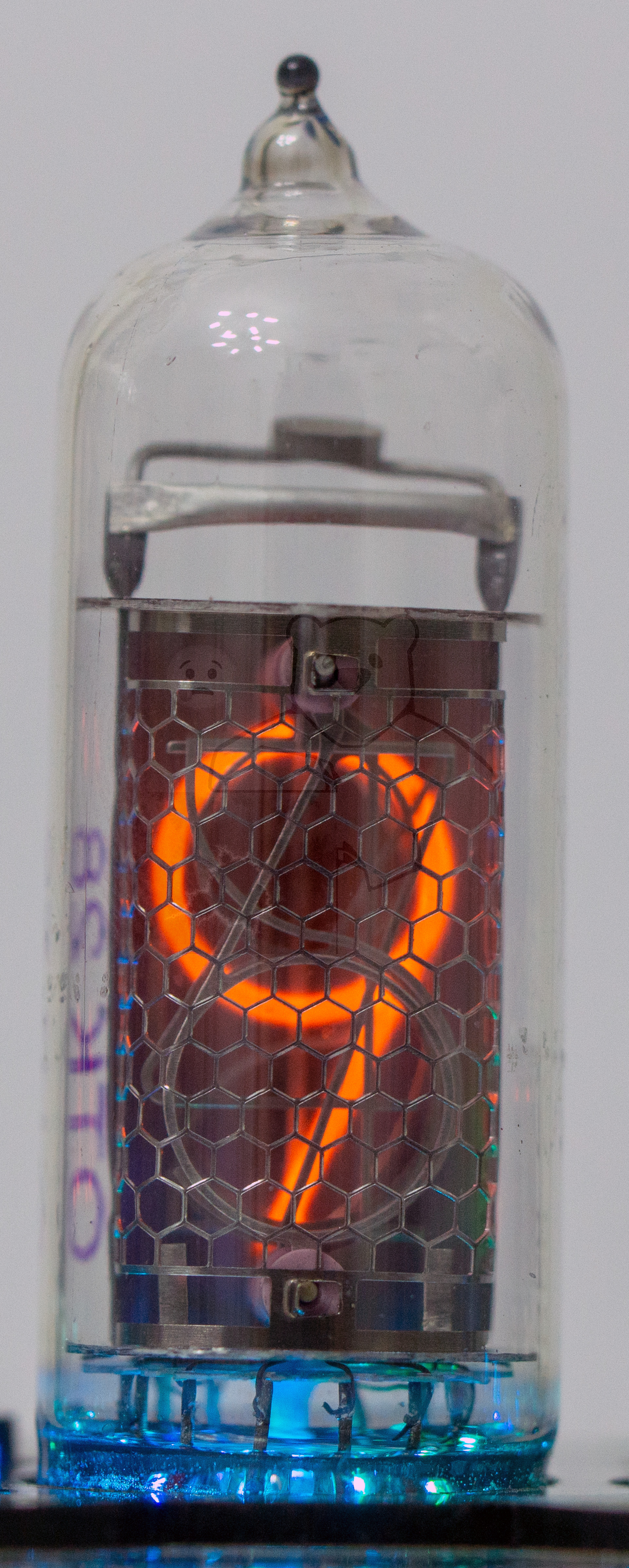 Röhre ИН-14 IN-14 Ziffer 9