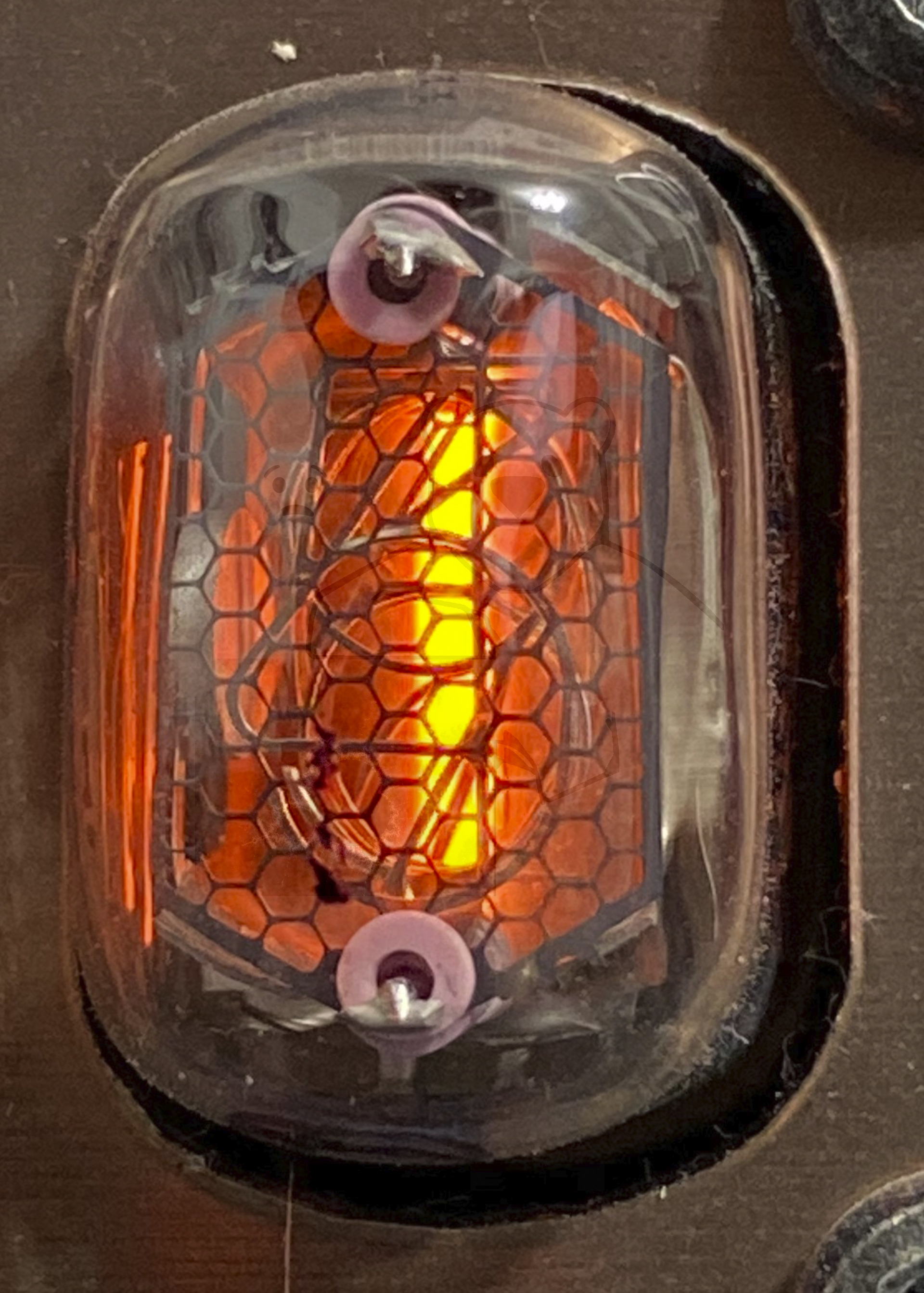 Röhre ИН-17 Ziffer 1