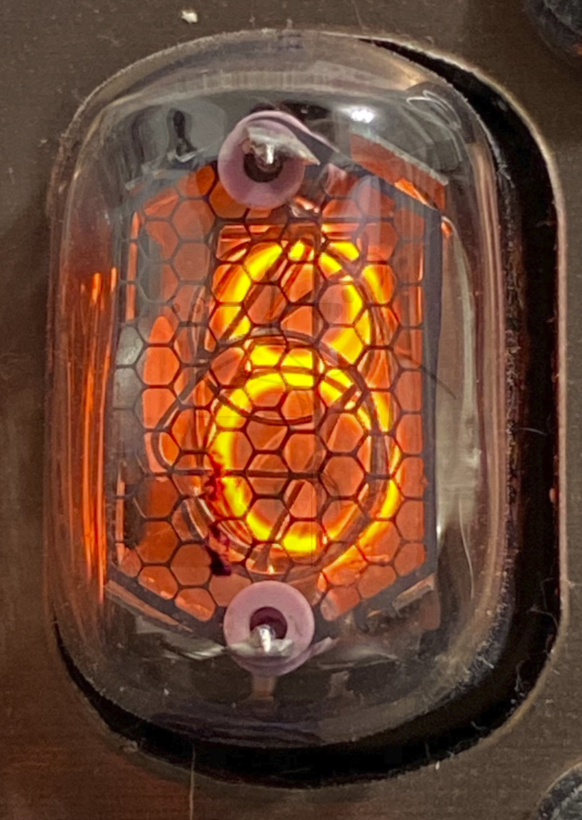 Röhre ИН-17 Ziffer 8