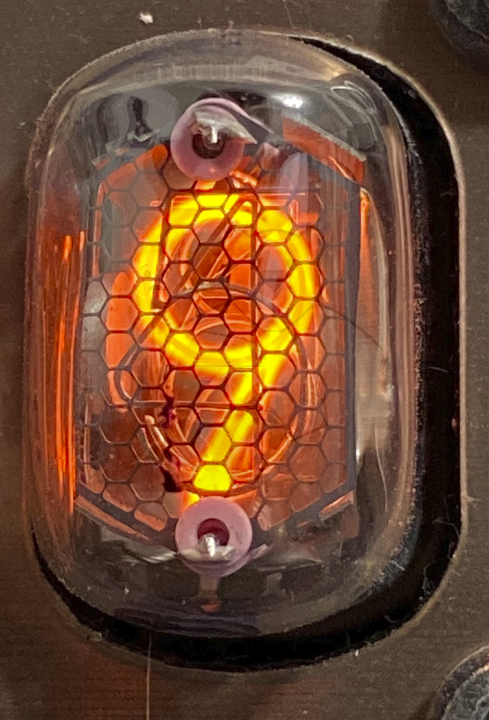 Röhre ИН-17 Ziffer 9