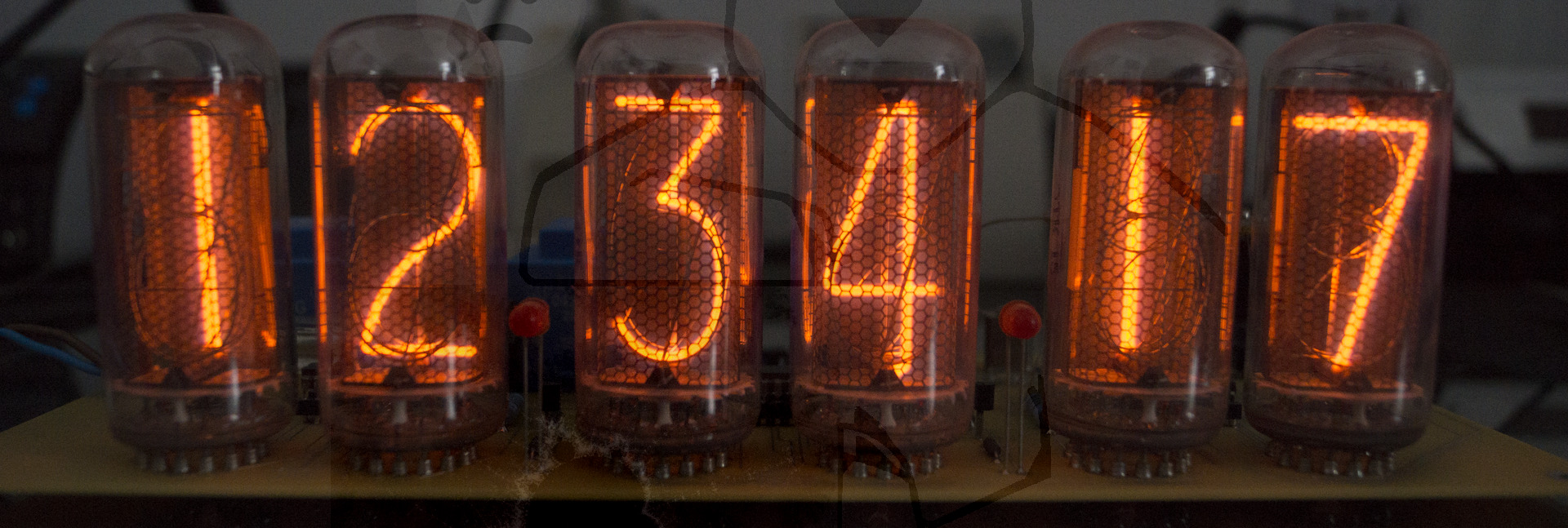 Röhre ИН-18 IN-18 Bild 02 In Betrieb