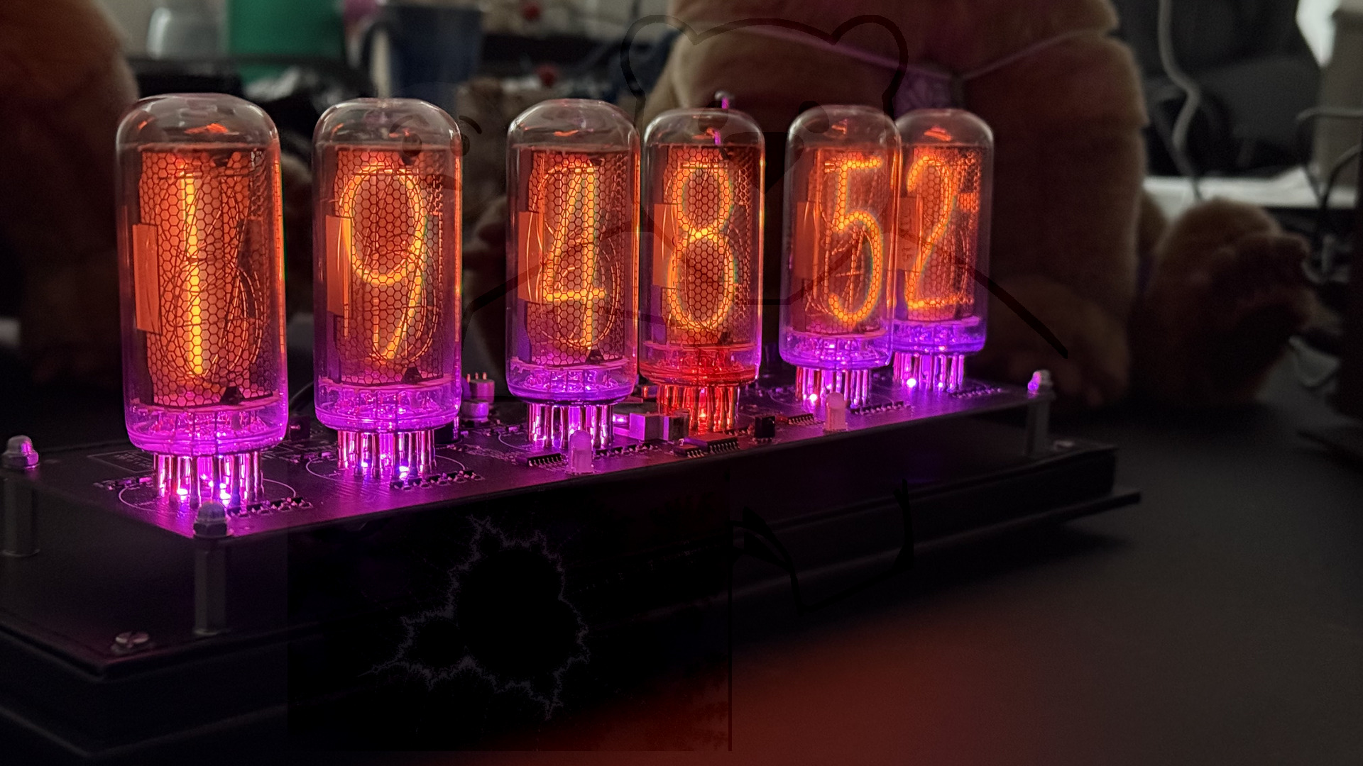 Röhre ИН-18 IN-18 Bild 04 In Betrieb