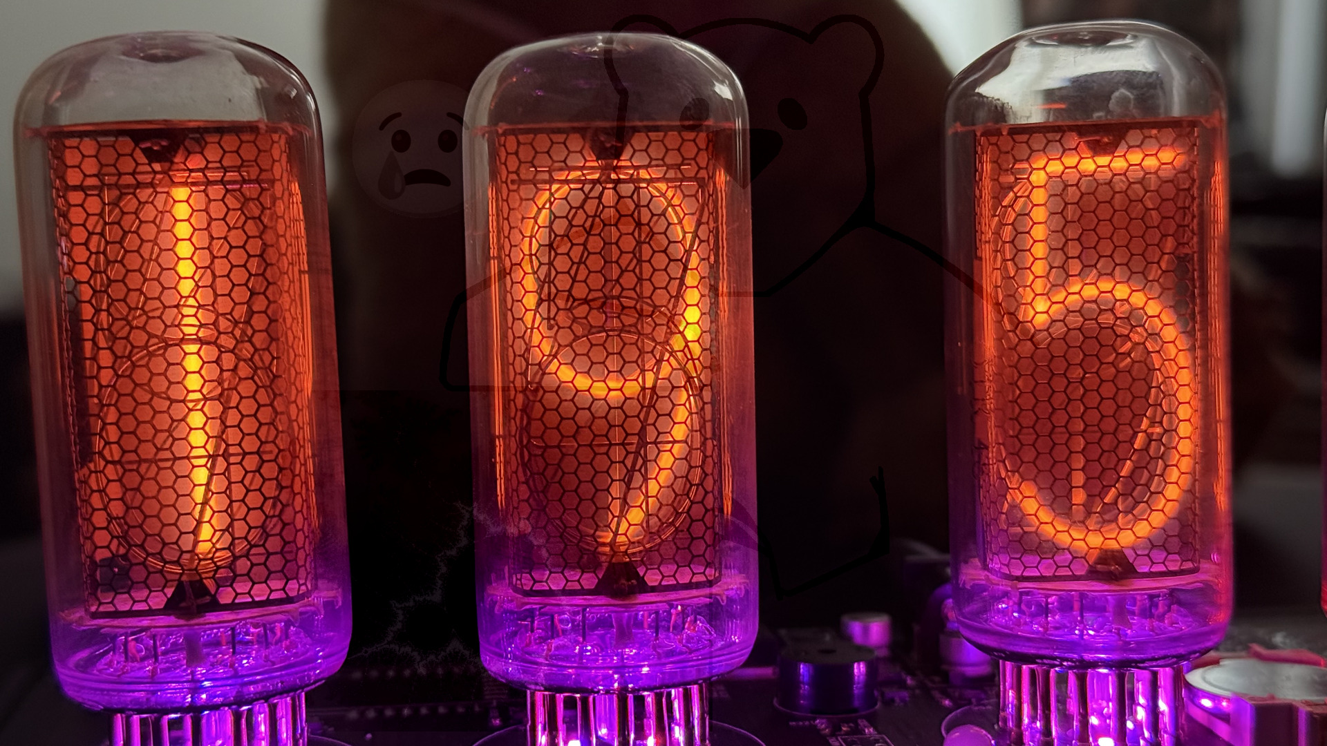 Röhre ИН-18 IN-18 Bild 05 In Betrieb