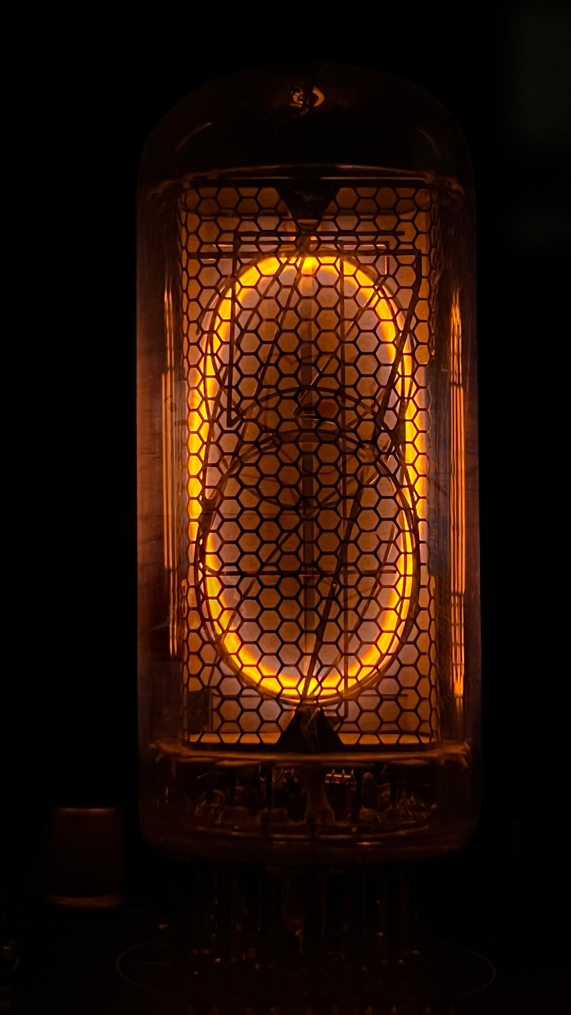 Röhre ИН-18 IN-18 Ziffer 0