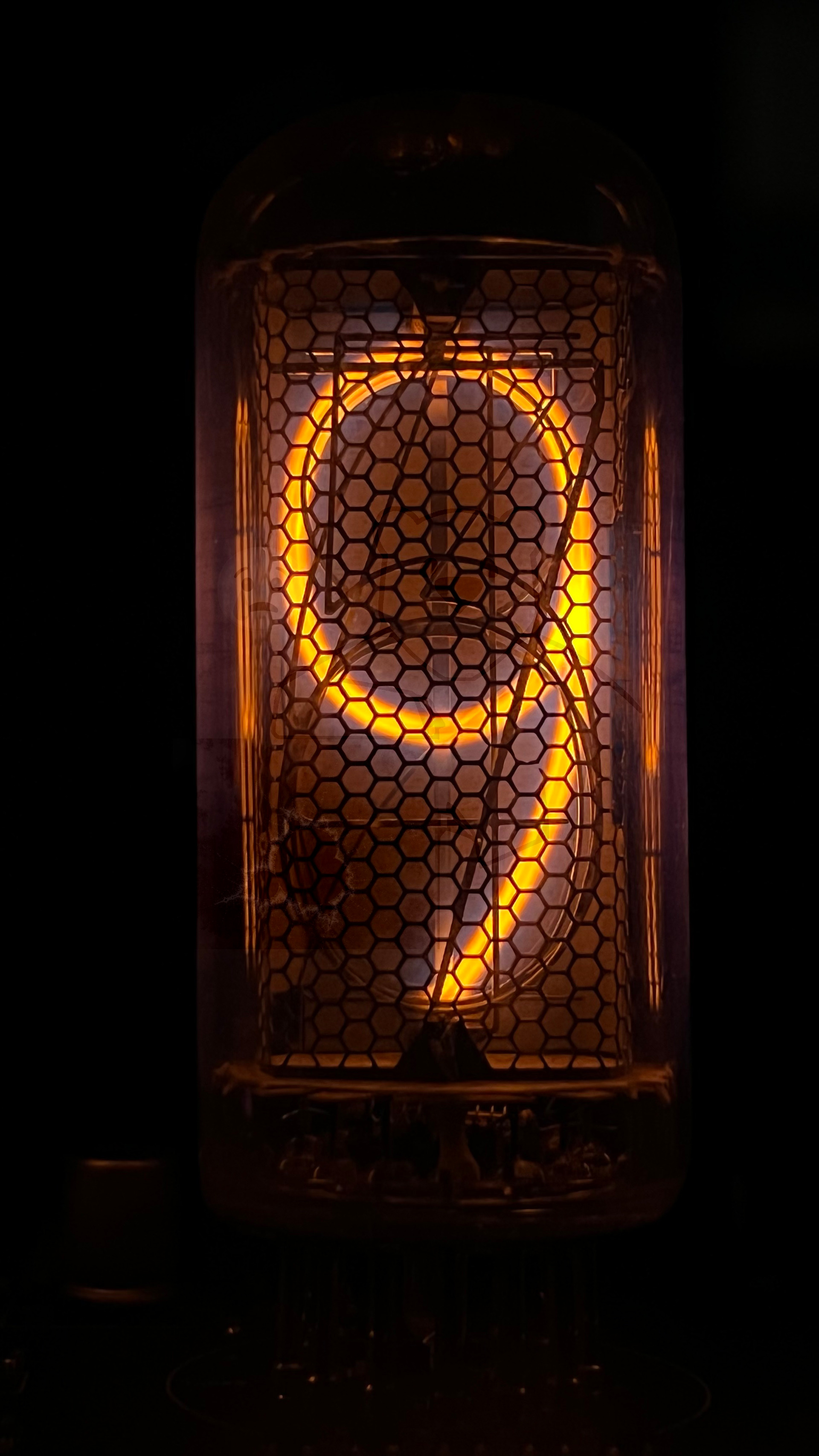 Röhre ИН-18 IN-18 Ziffer 9