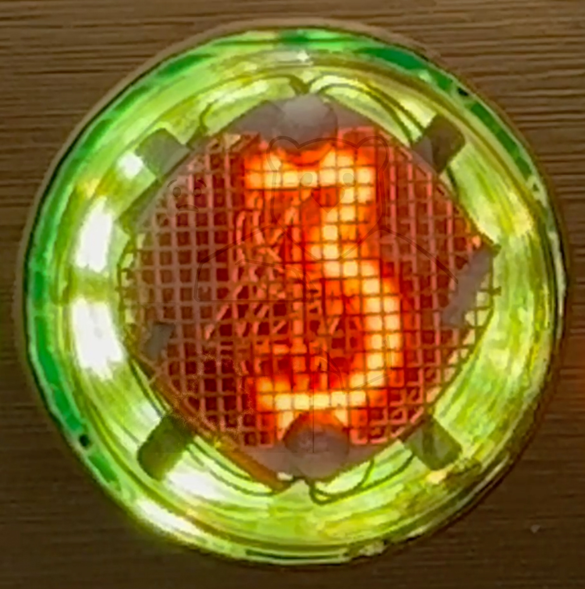 Röhre ИН-2 Ziffer 3