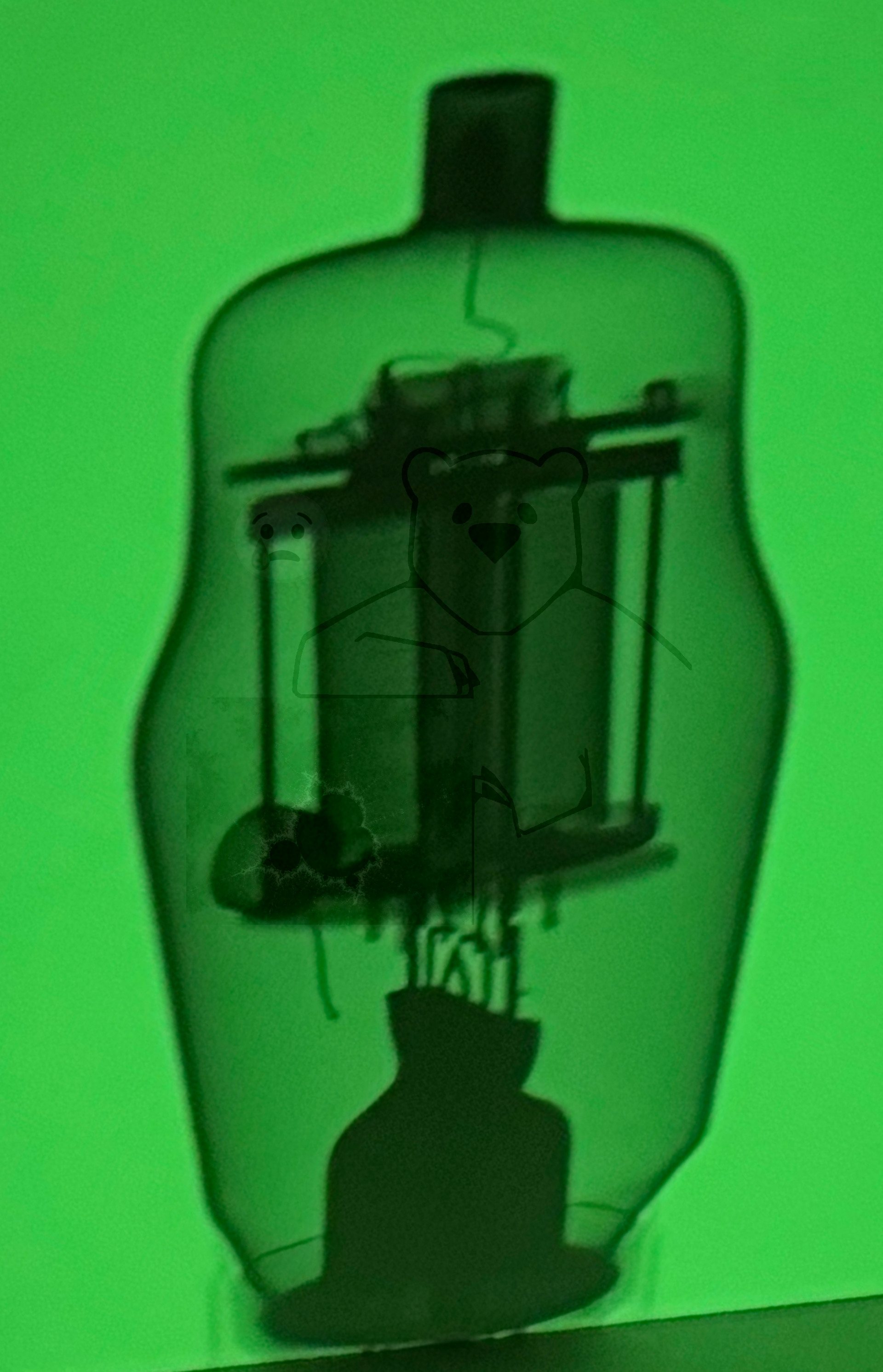 Röntgenbild Röhre Bi IV #3288 Bild 1