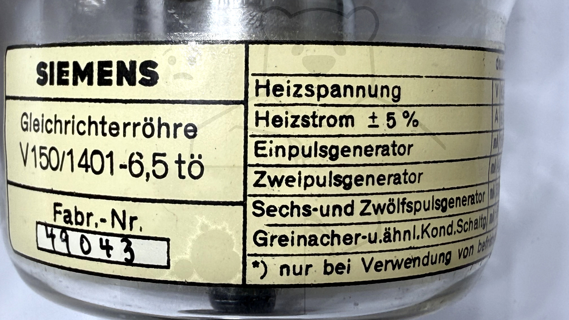 Roentgenventil V150-1401-6,5tö Bild 5