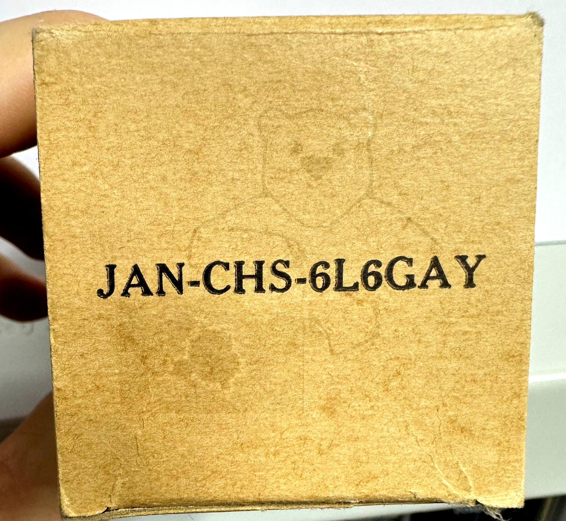Röhre 6L6GAY #4784 Verpackung Bild 2