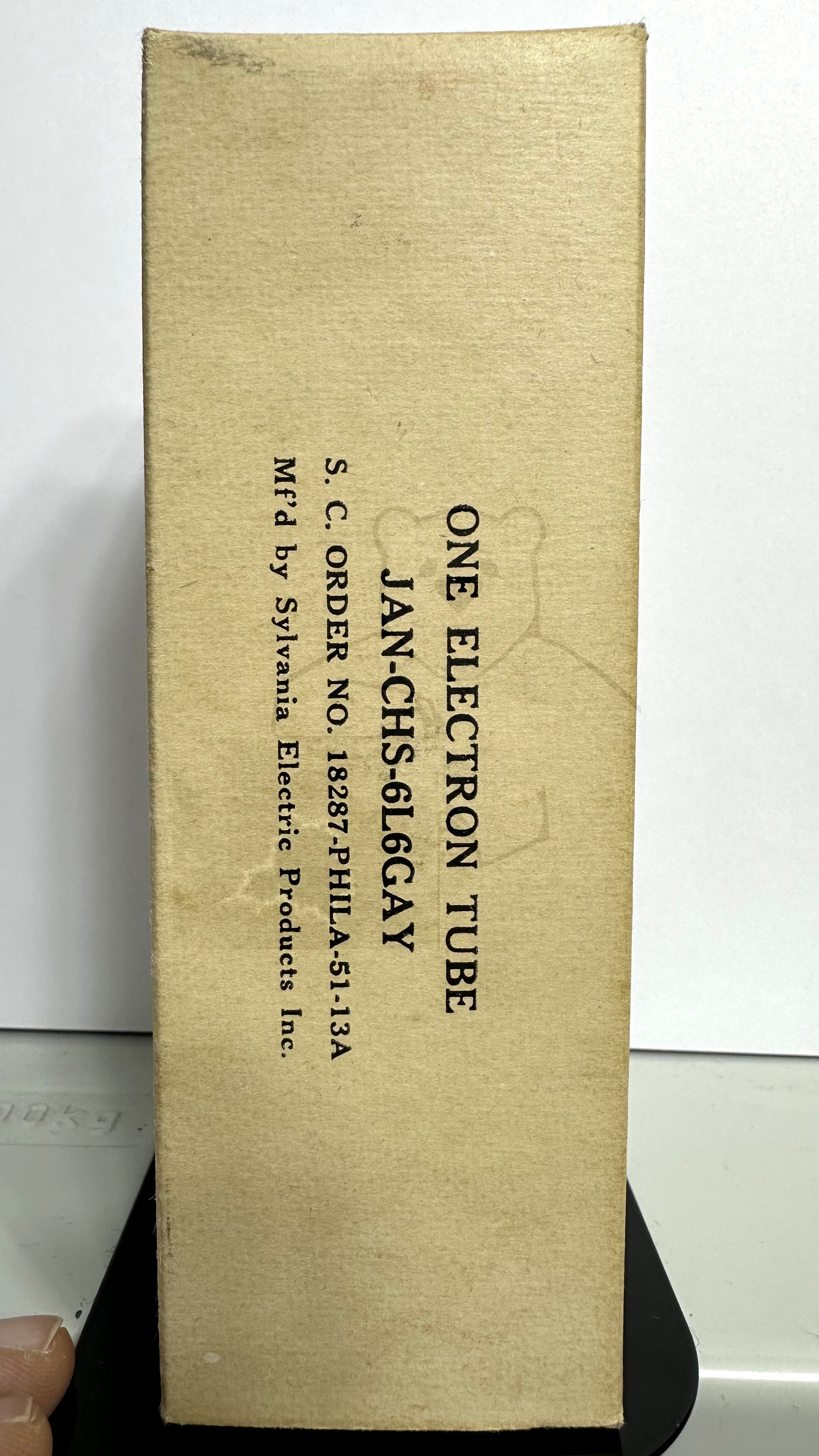 Röhre 6L6GAY #4786 Verpackung