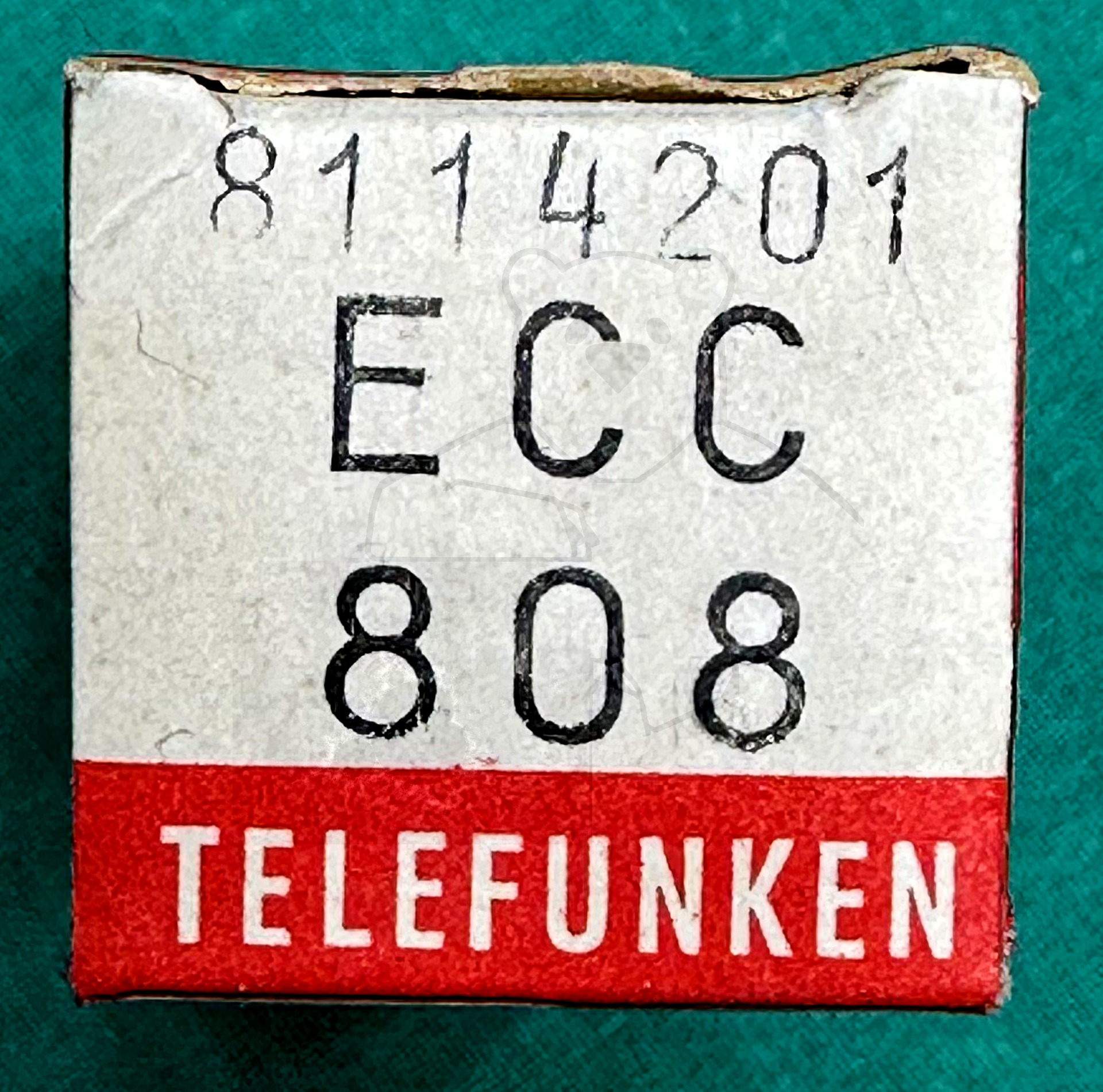 Röhre ECC808 #1927 Verpackung Bild 1