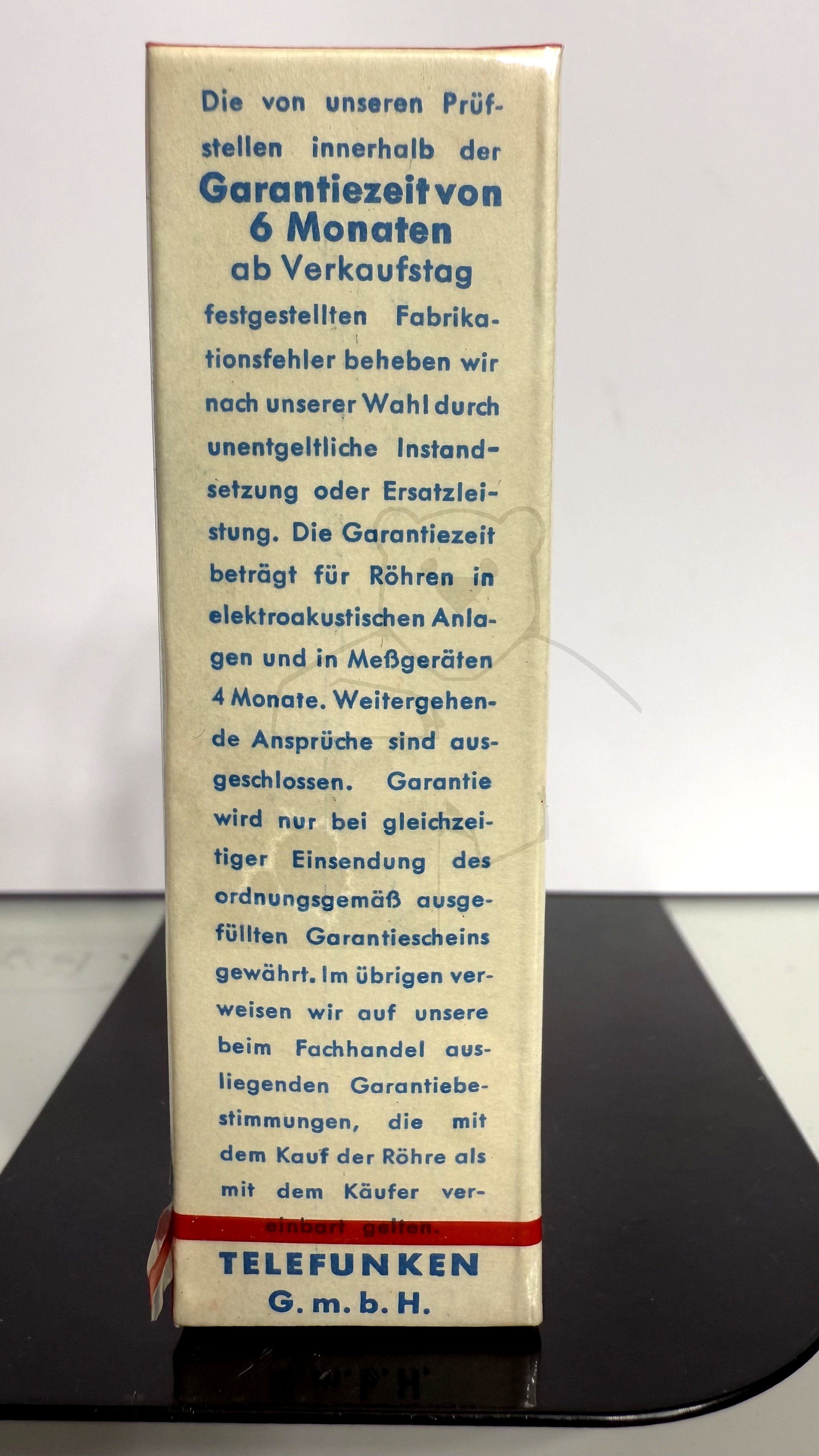 Röhre ECF80 #5945 Verpackung Bild 3