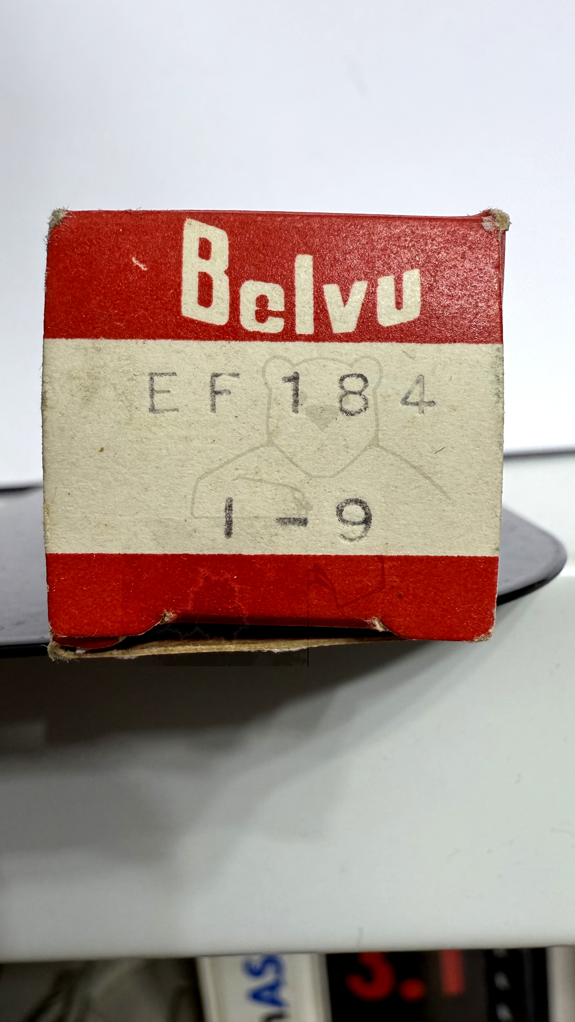 Röhre EF184 #7065 Verpackung Bild 3