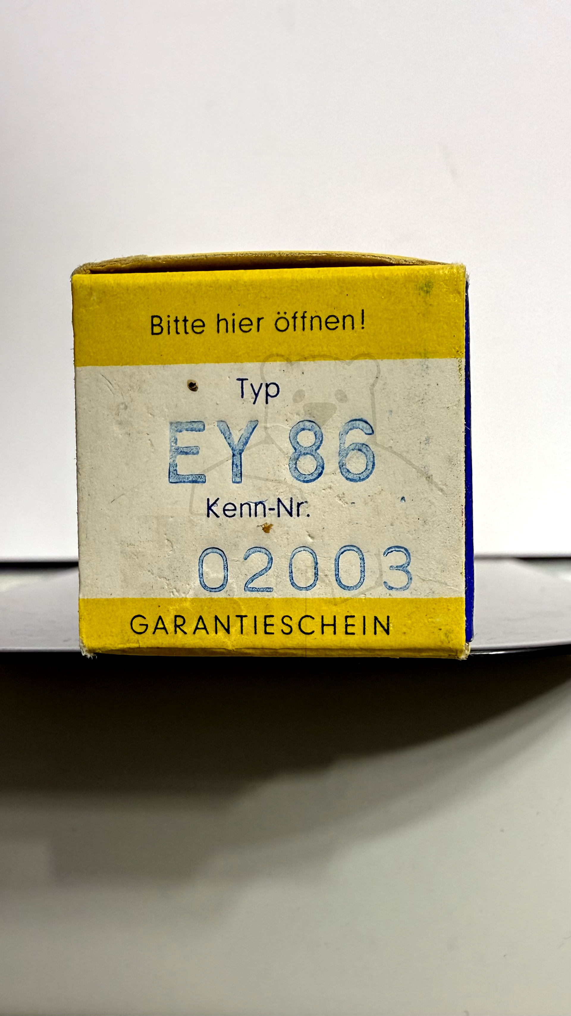 Röhre EY86 #3861 Verpackung Bild 5