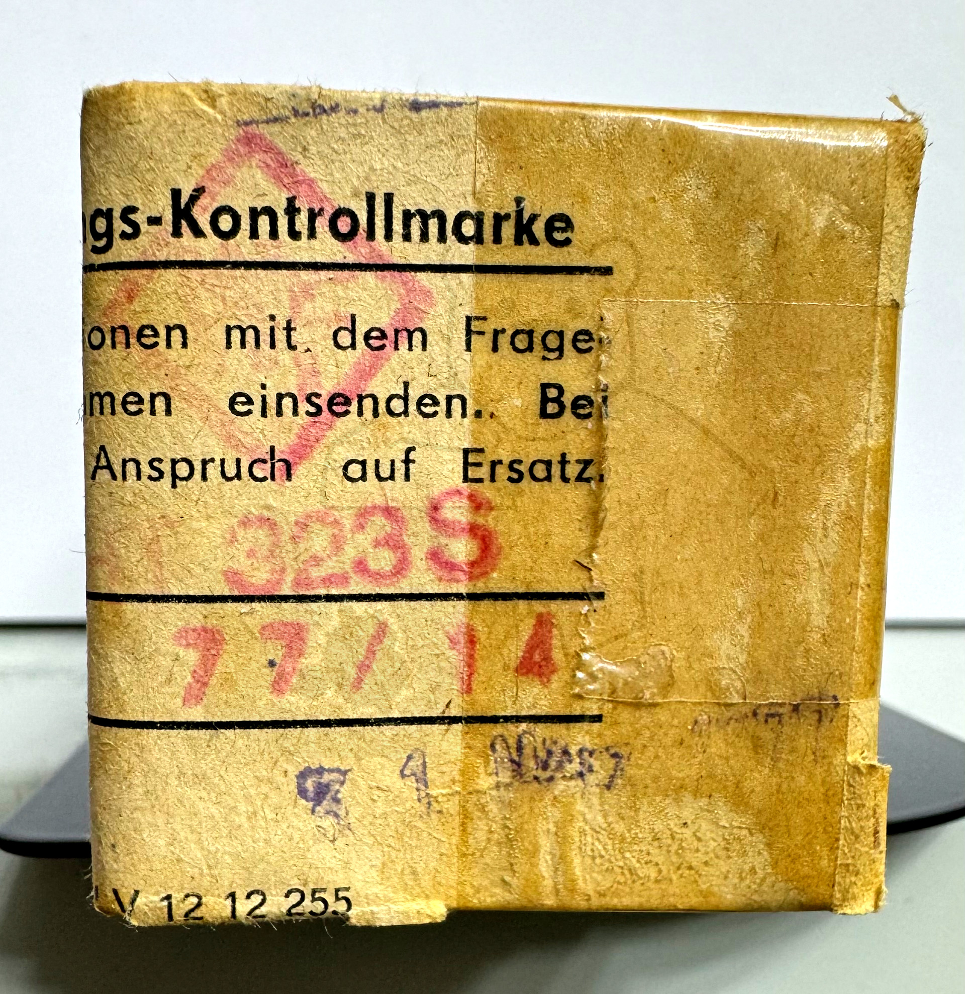 Röhre HT323S #4801 Verpackung Bild 2