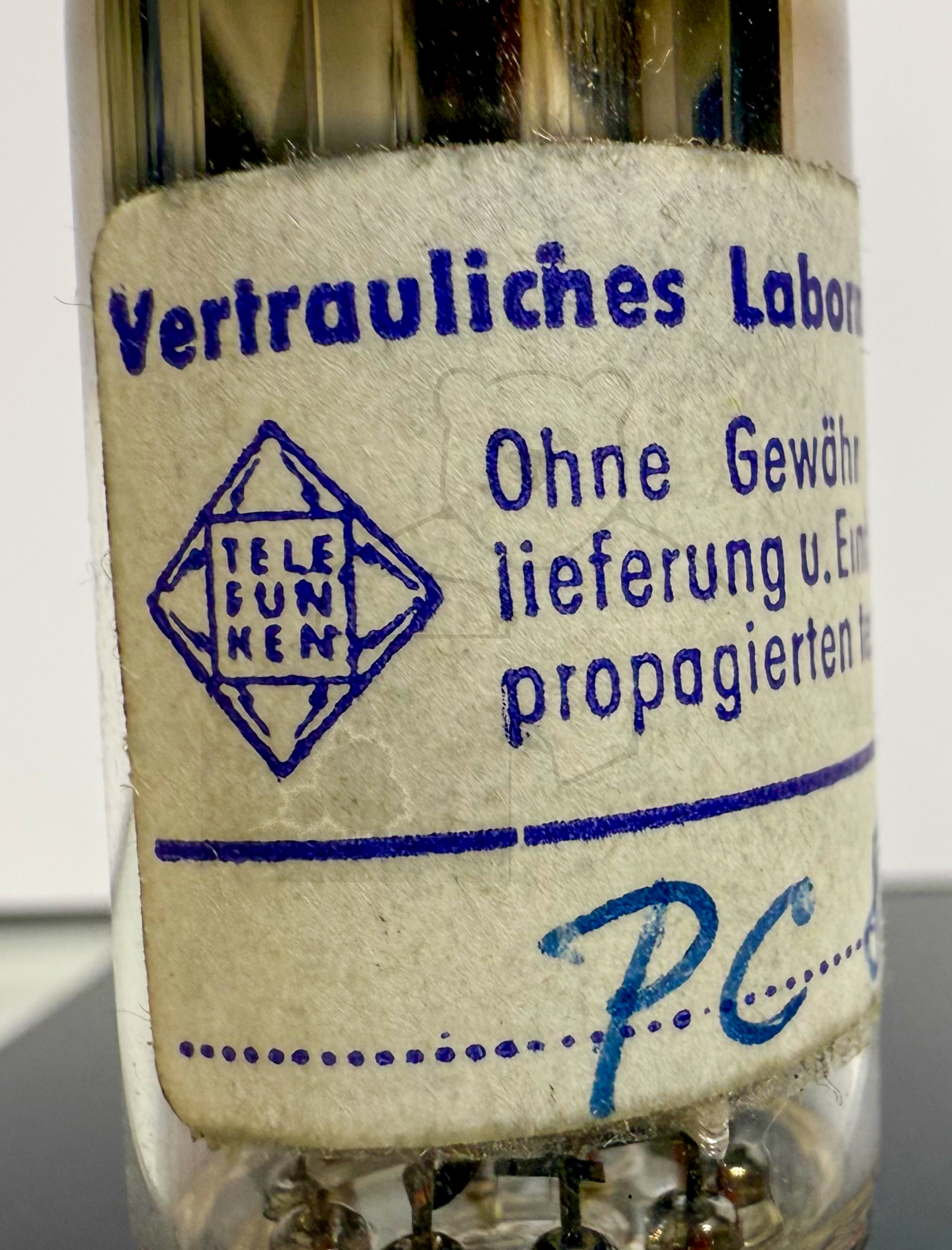 Röhre PC86 #3520 Labormuster Bild 2