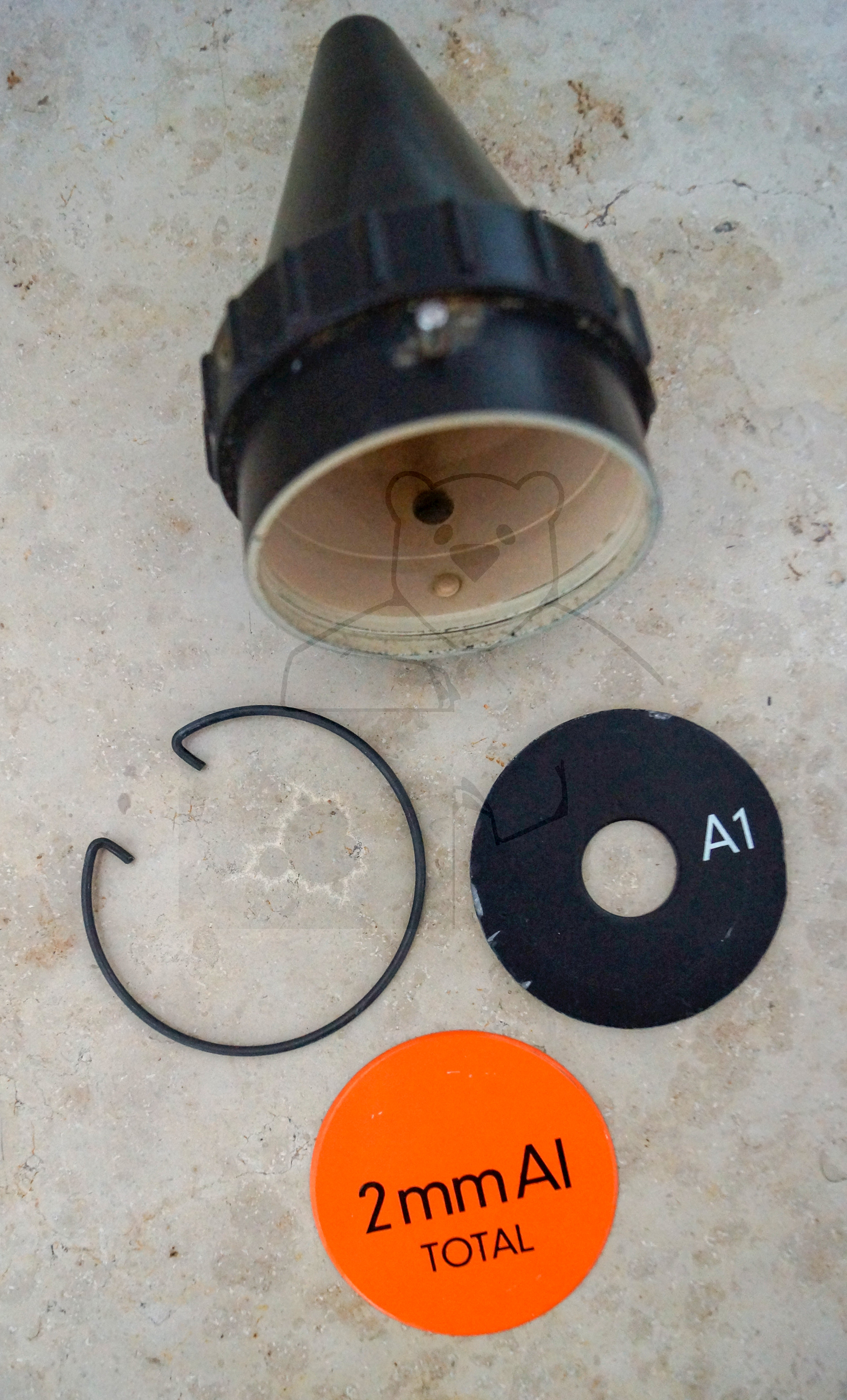 Siemens Roentgenkugel, Chrome Variante, Zahnarzt Tubus, Filter und Abschirmung Bild 2