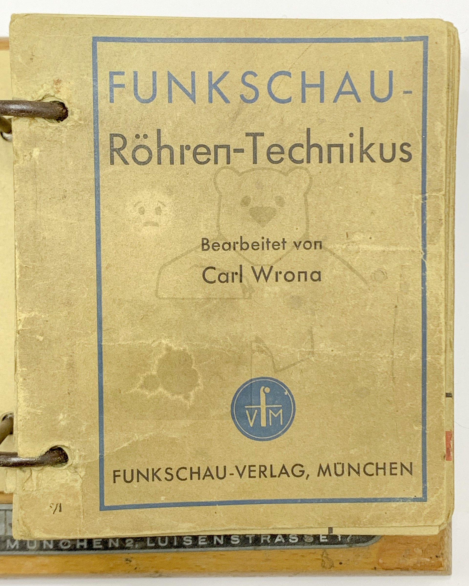 Funkschau Röhren Technikus (1943) - Titelblatt