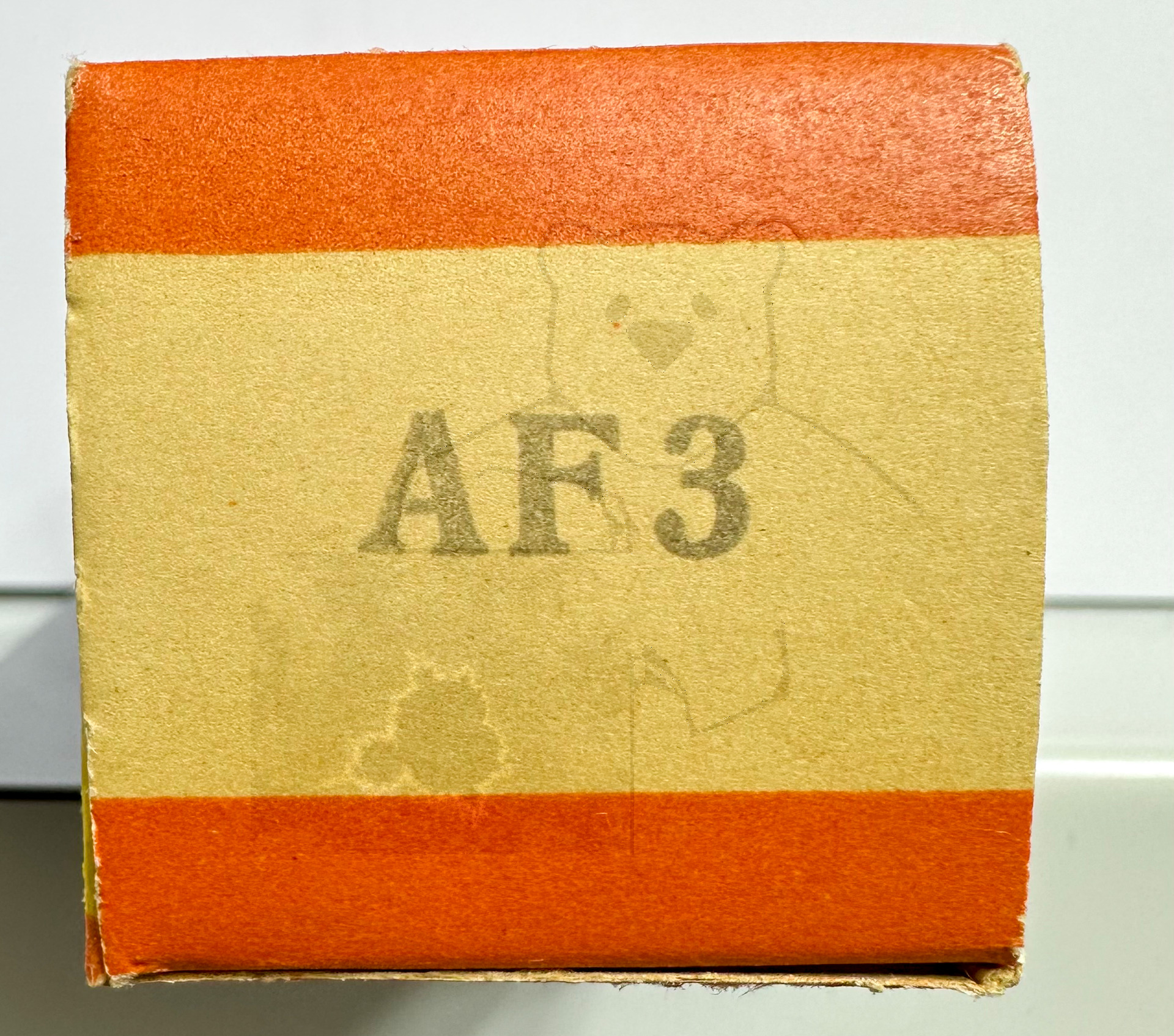 Röhre AF3 #8502 Verpackung Bild 3
