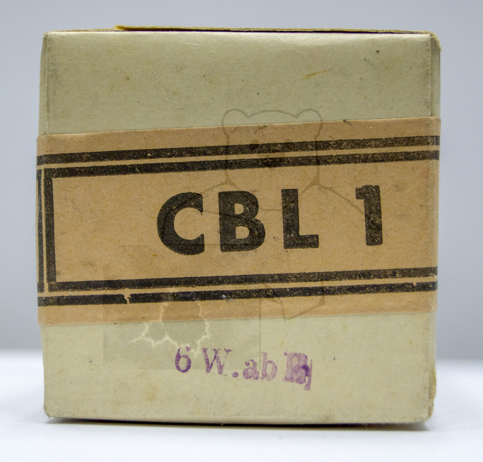 Röhre CBL1 #3773 Verpackung Bild 1