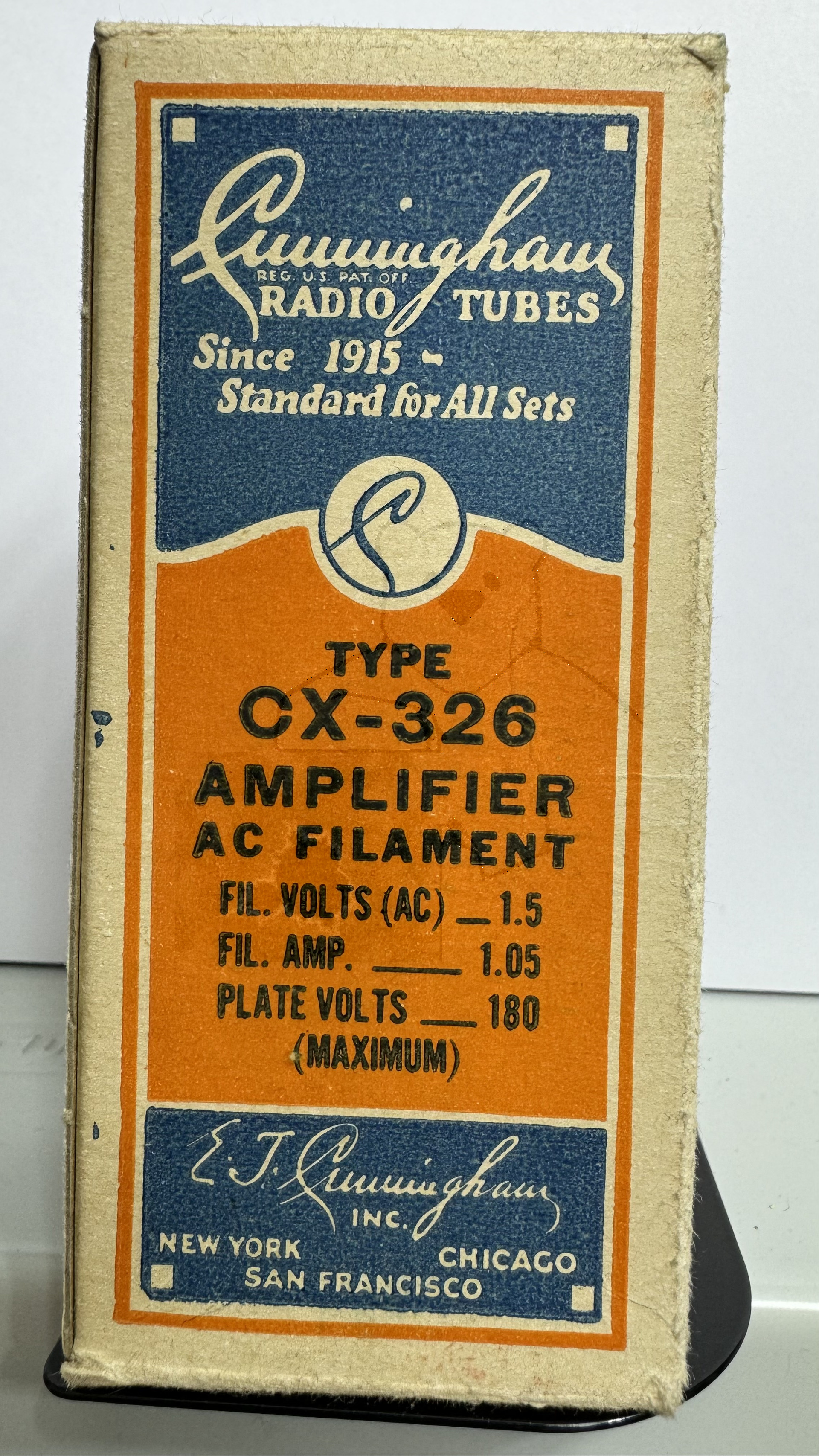 Röhre CX-326 #6466 Verpackung Bild 1