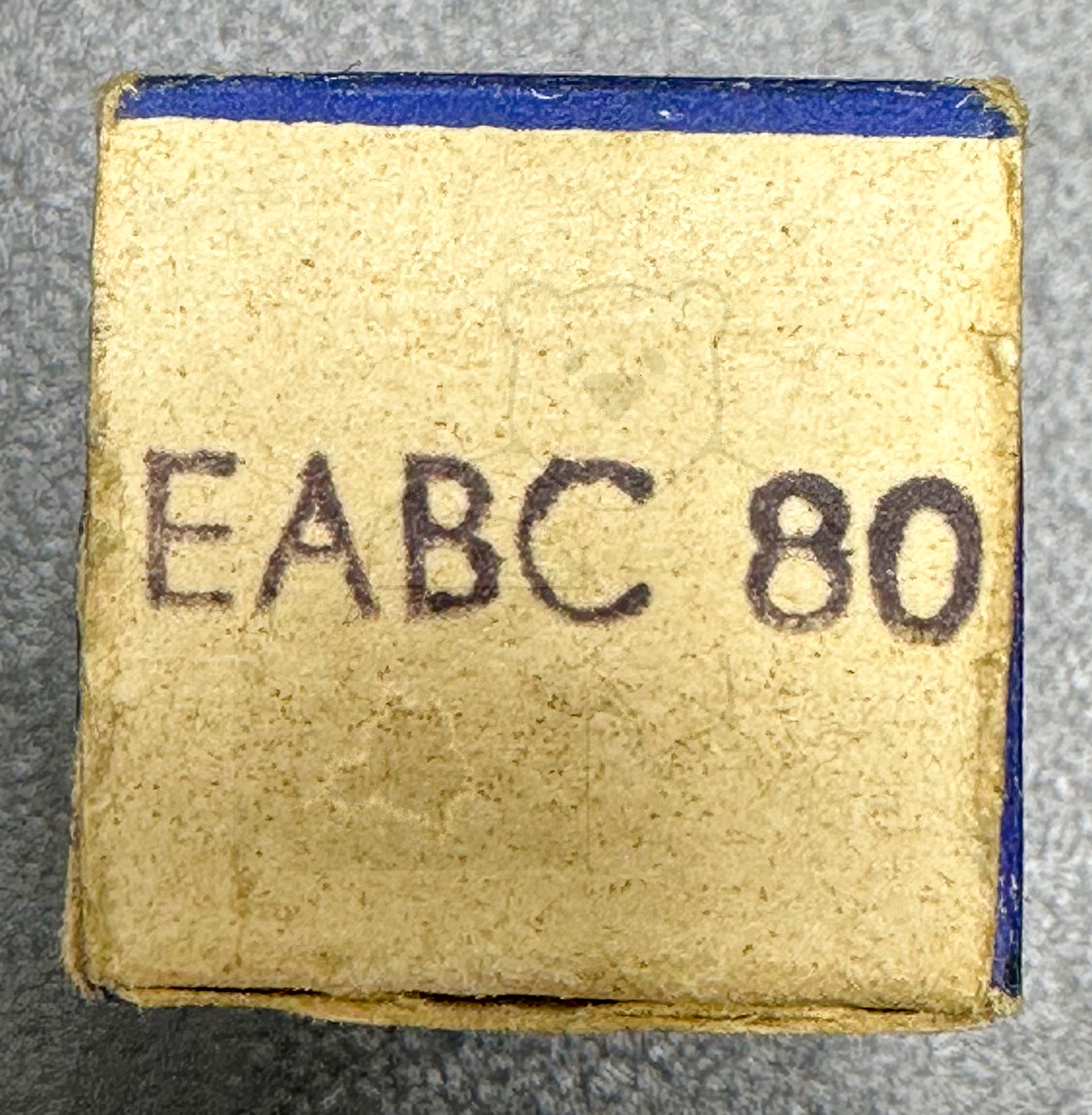 Röhre EABC80 #4110 Verpackung Bild 3