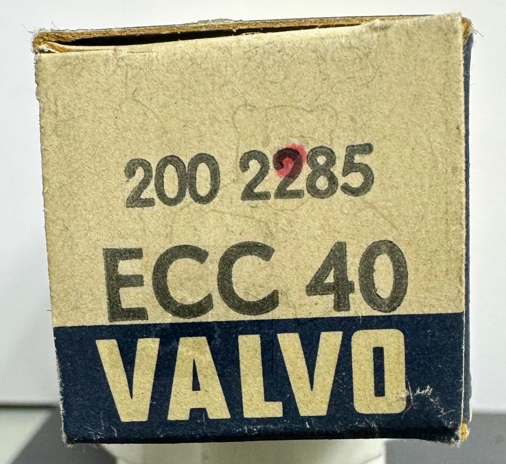 Röhre ECC40 #4048 Verpackung Bild 3