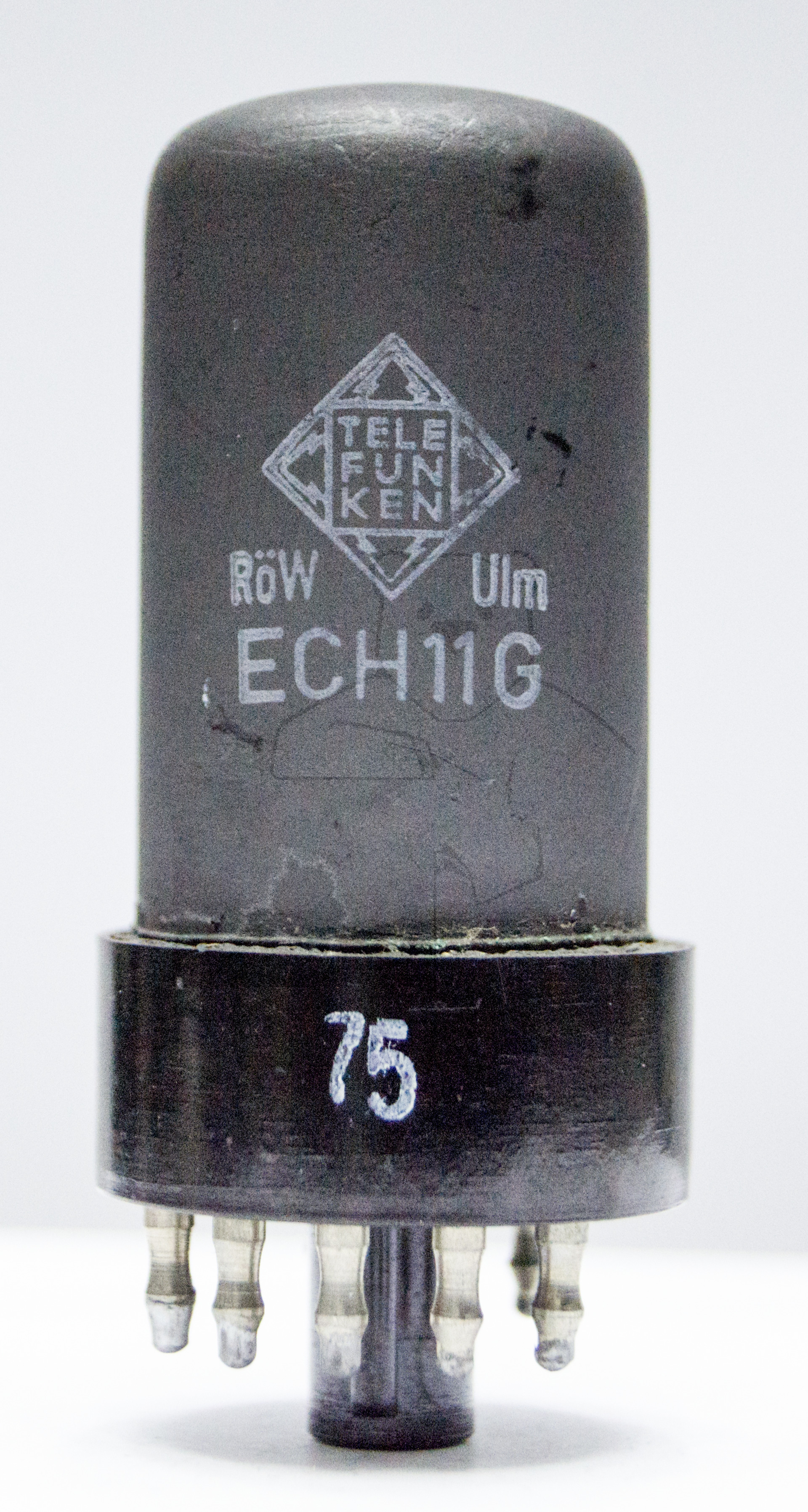 Röhre ECH11G (Telefunken Röhrenwerk Ulm) #3680 Bild 1