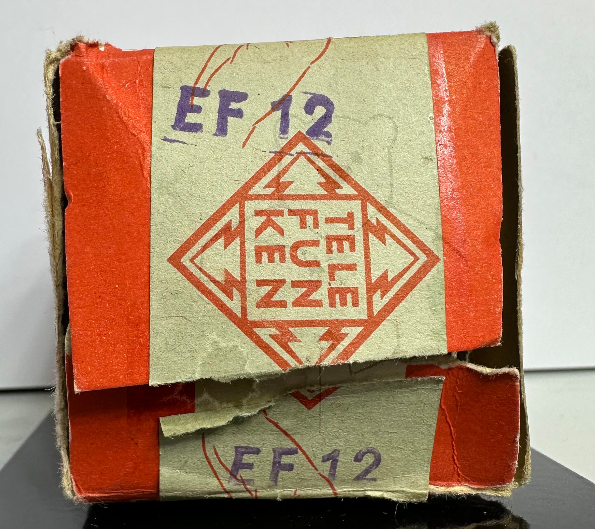 Röhre EF12 #3323 Verpackung Bild 6