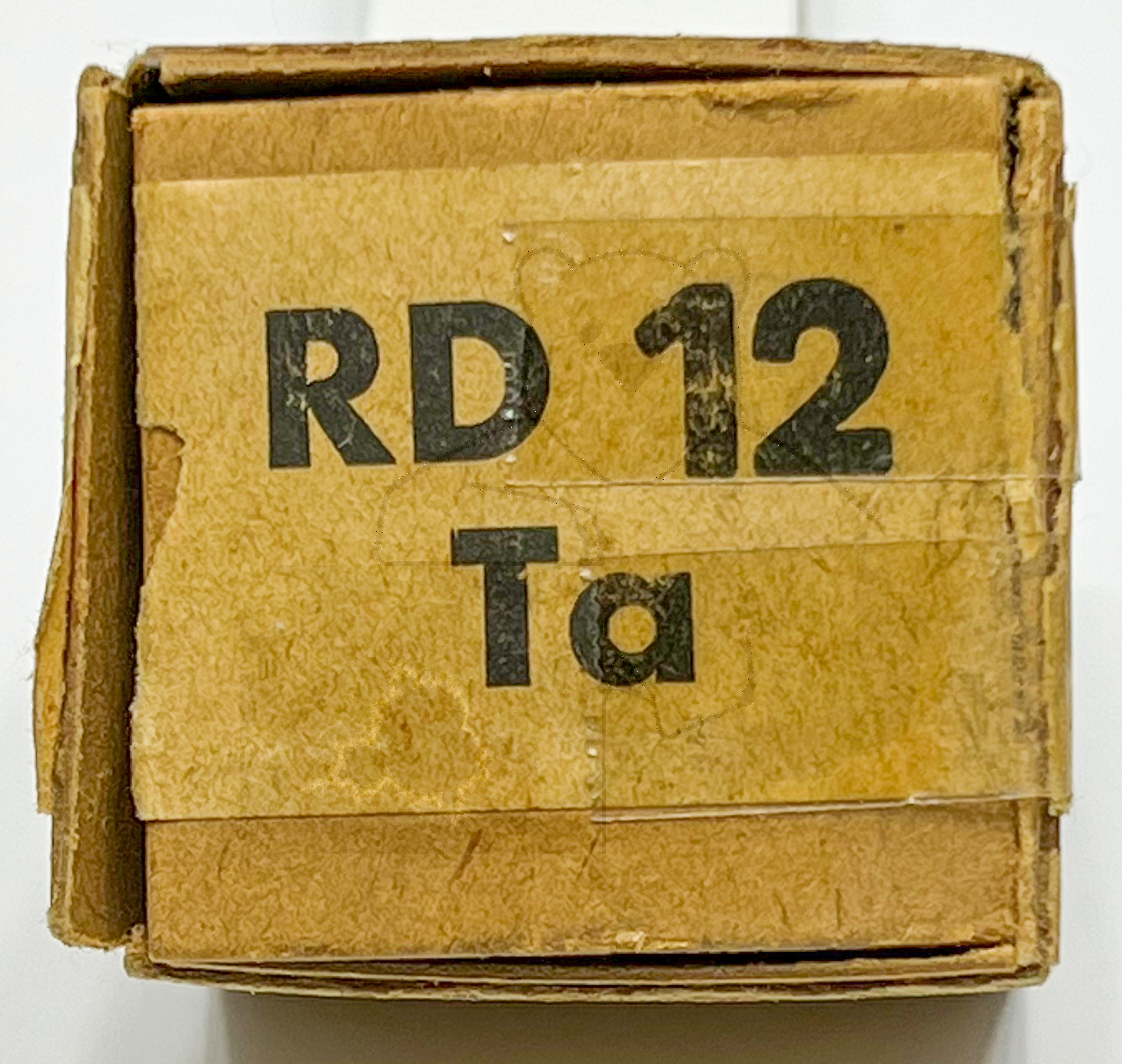 Röhre RD12Ta #0062 Verpackung Bild 1