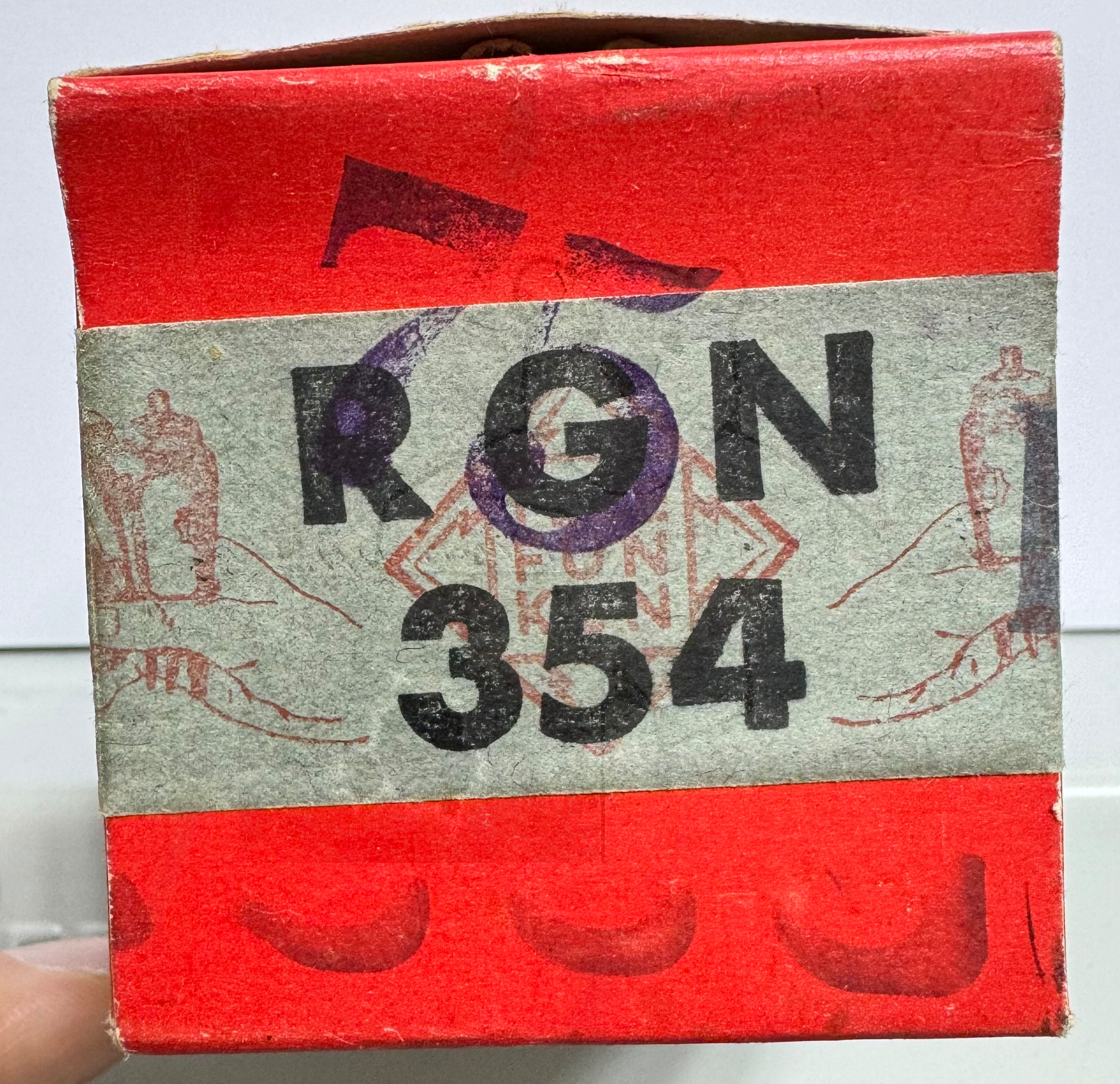 Röhre RGN354 #6368 Verpackung Bild 6