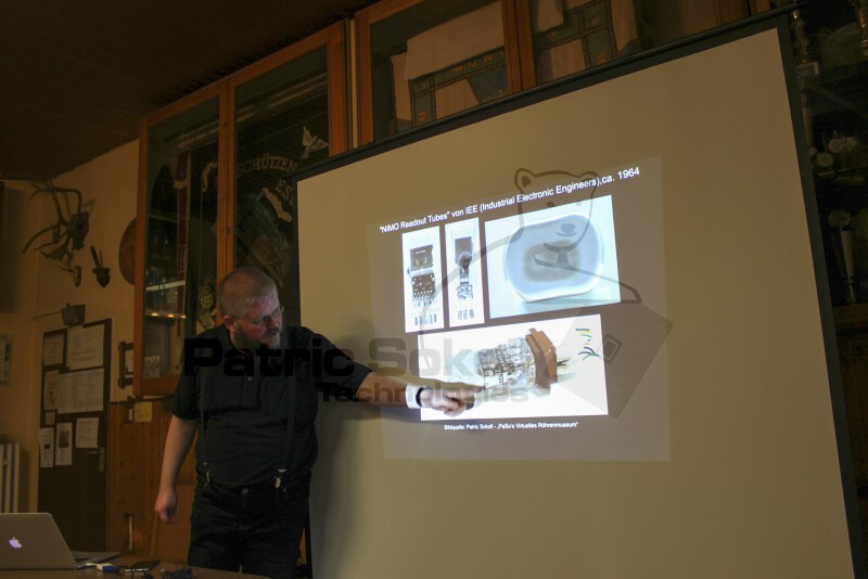 Vortrag "Entwicklung der Röhrentechnik" von Patric Sokoll